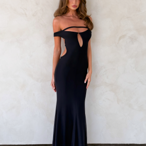 KERRIGAN MAXI DRESS - BLACK