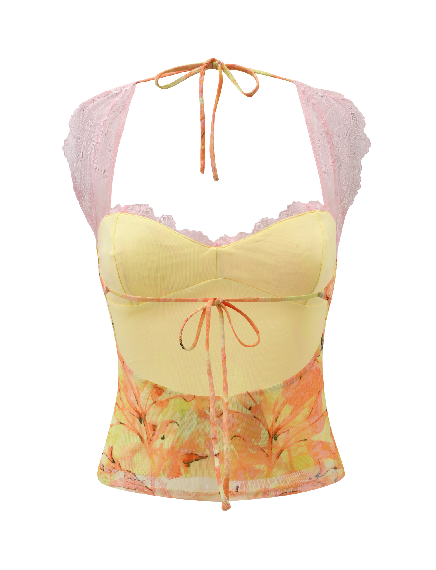 DUNE MESH TOP - CREAMSICLE - Image 8