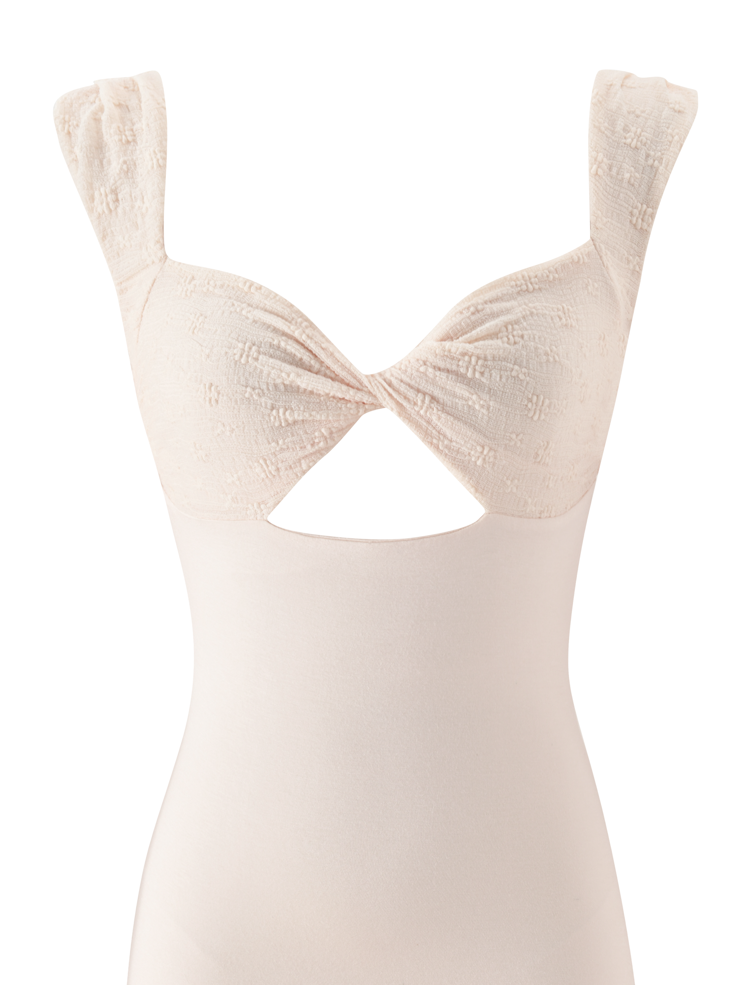 ASHBY MINI DRESS - CREAM - Image 9