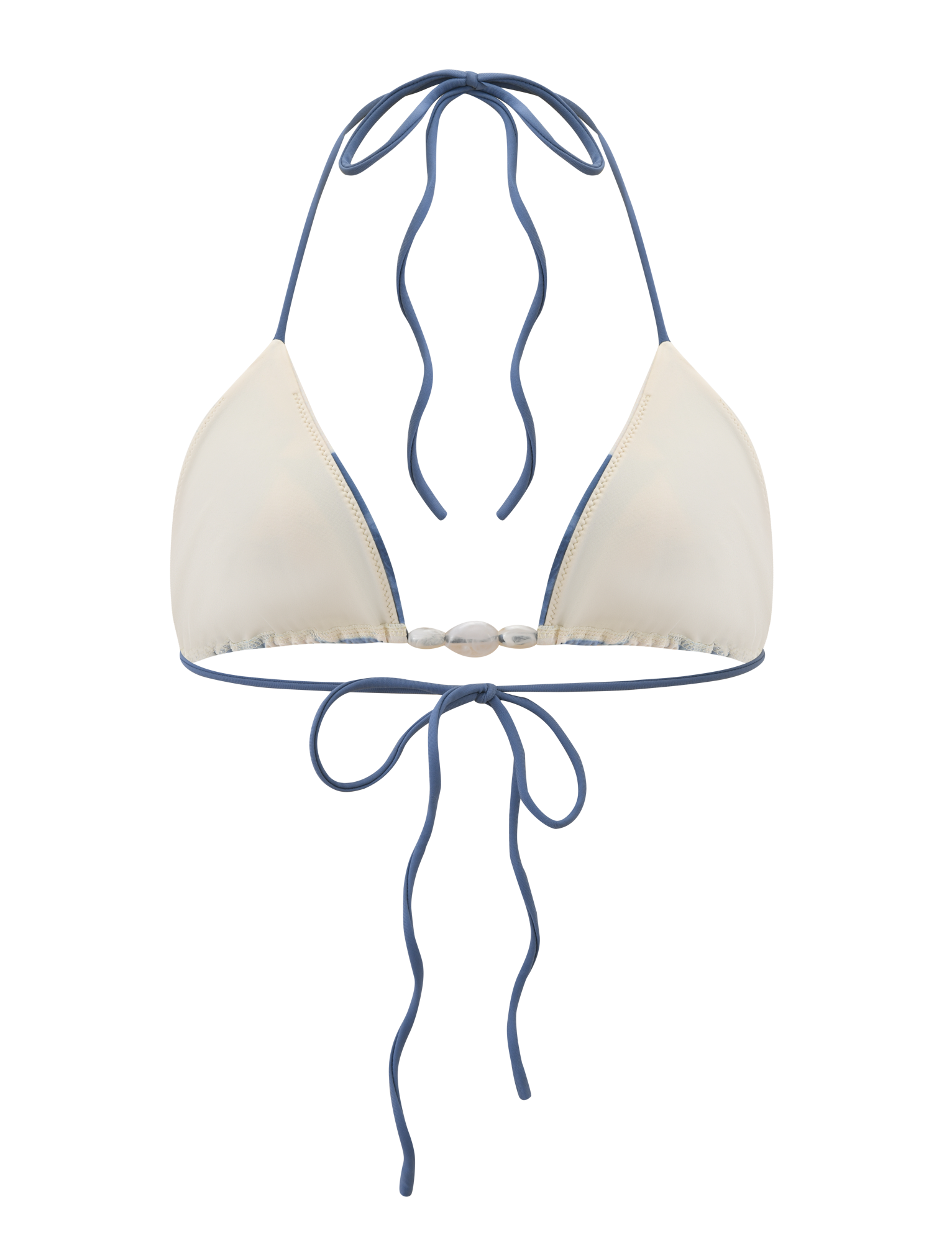 CYLAS BIKINI TOP - INDIGO FLORAL - Image 7