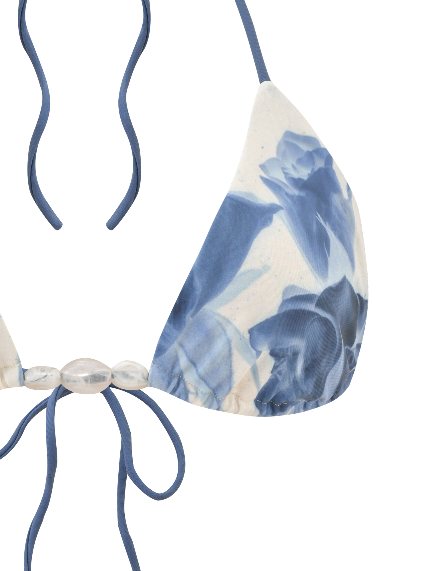 CYLAS BIKINI TOP - INDIGO FLORAL - Image 8