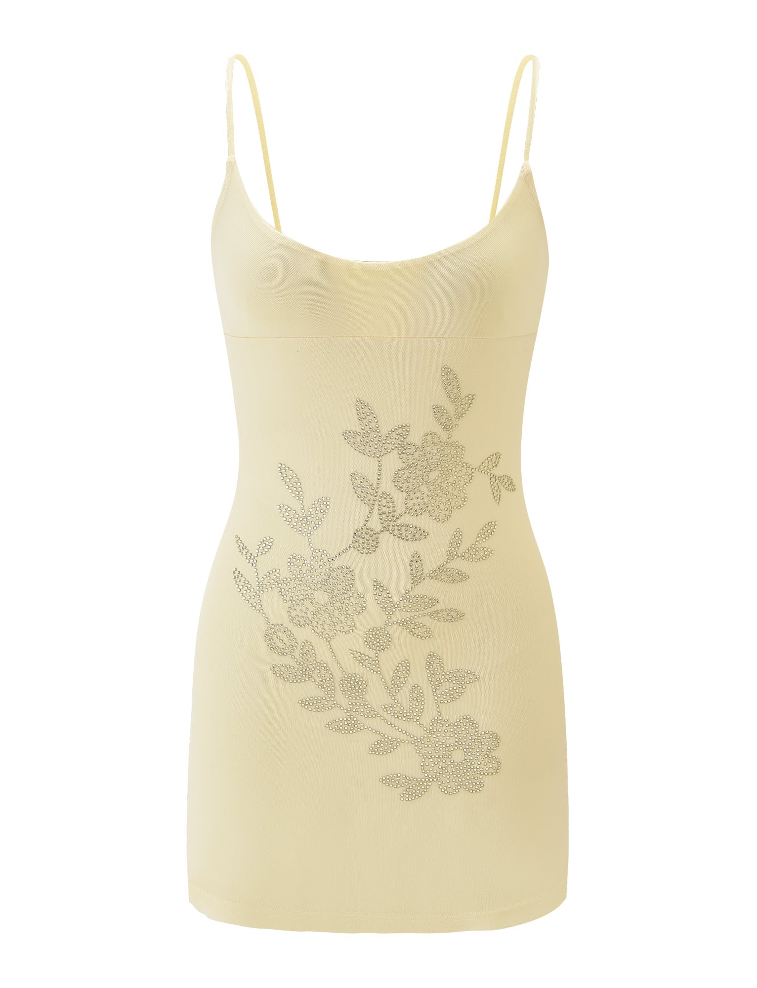 OCTAVIA MINI DRESS - YELLOW - Image 9