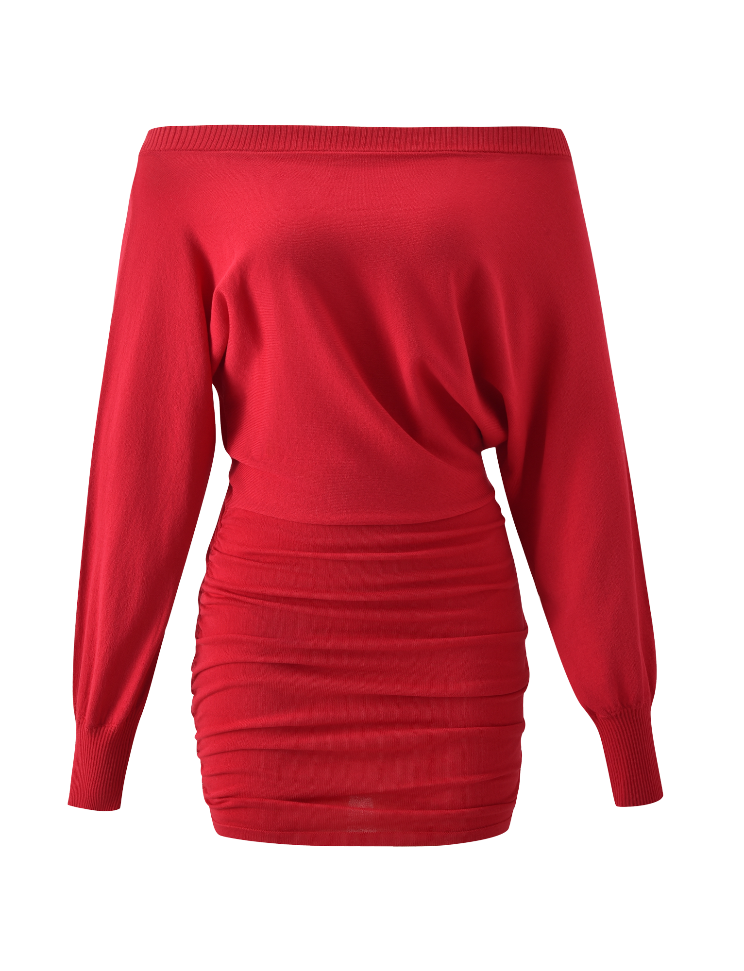JANINE MINI DRESS - RED - Image 7