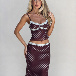 AMARA MIDI SKIRT - POLKA DOT