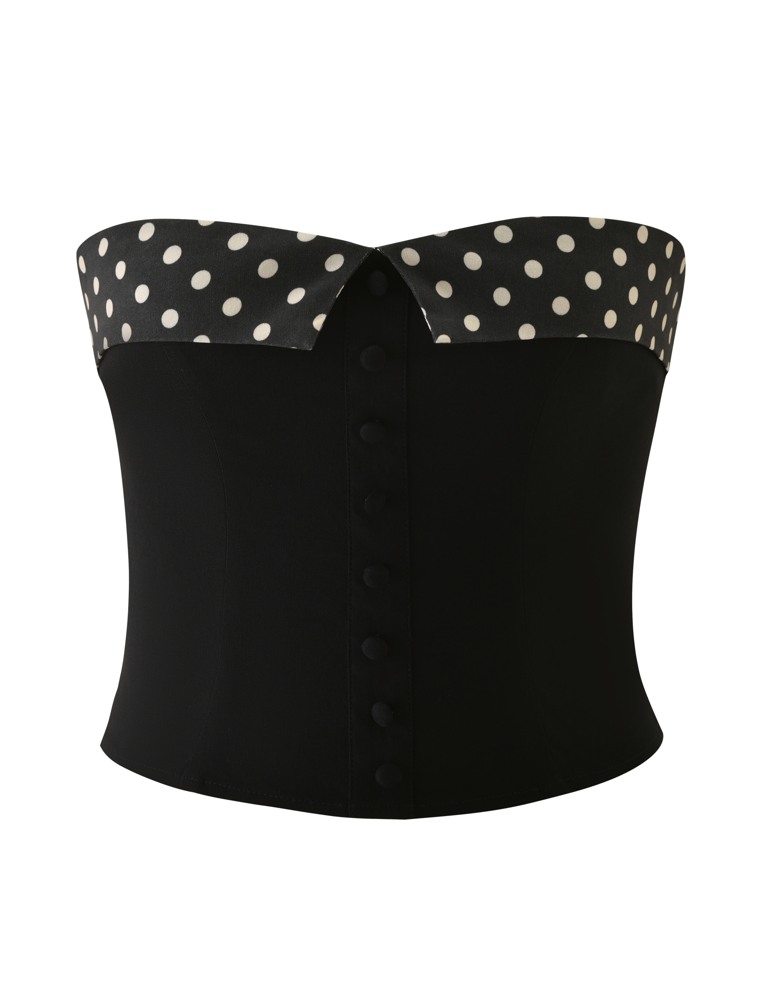 KITTIE 2.0 BUSTIER - BLACK - Image 3