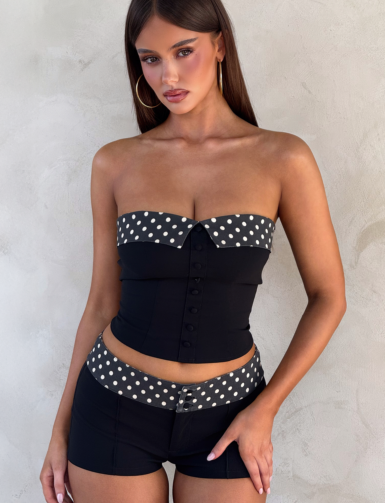 KITTIE 2.0 BUSTIER - BLACK - Image 2