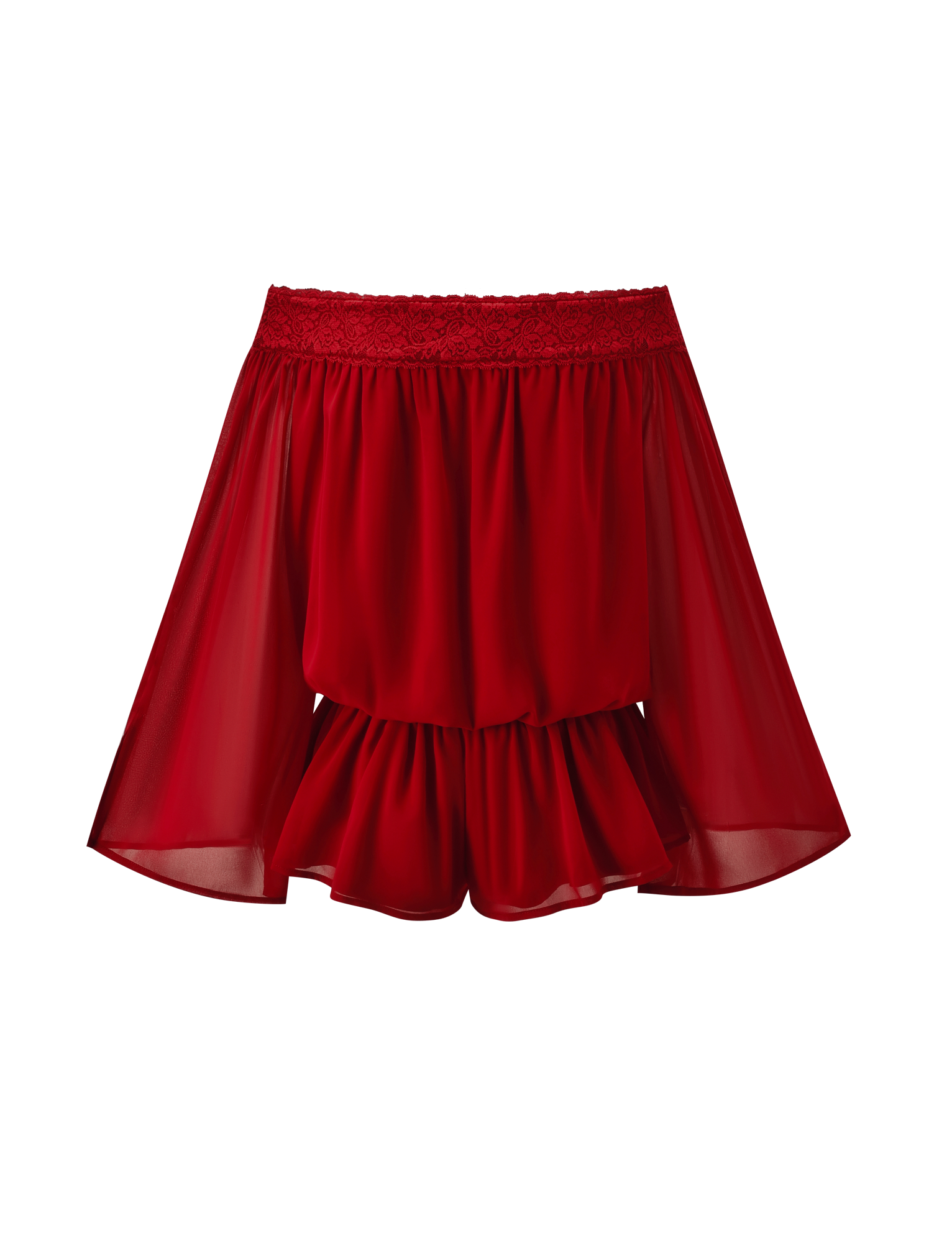 TESSIE PLAYSUIT - RED - Image 7