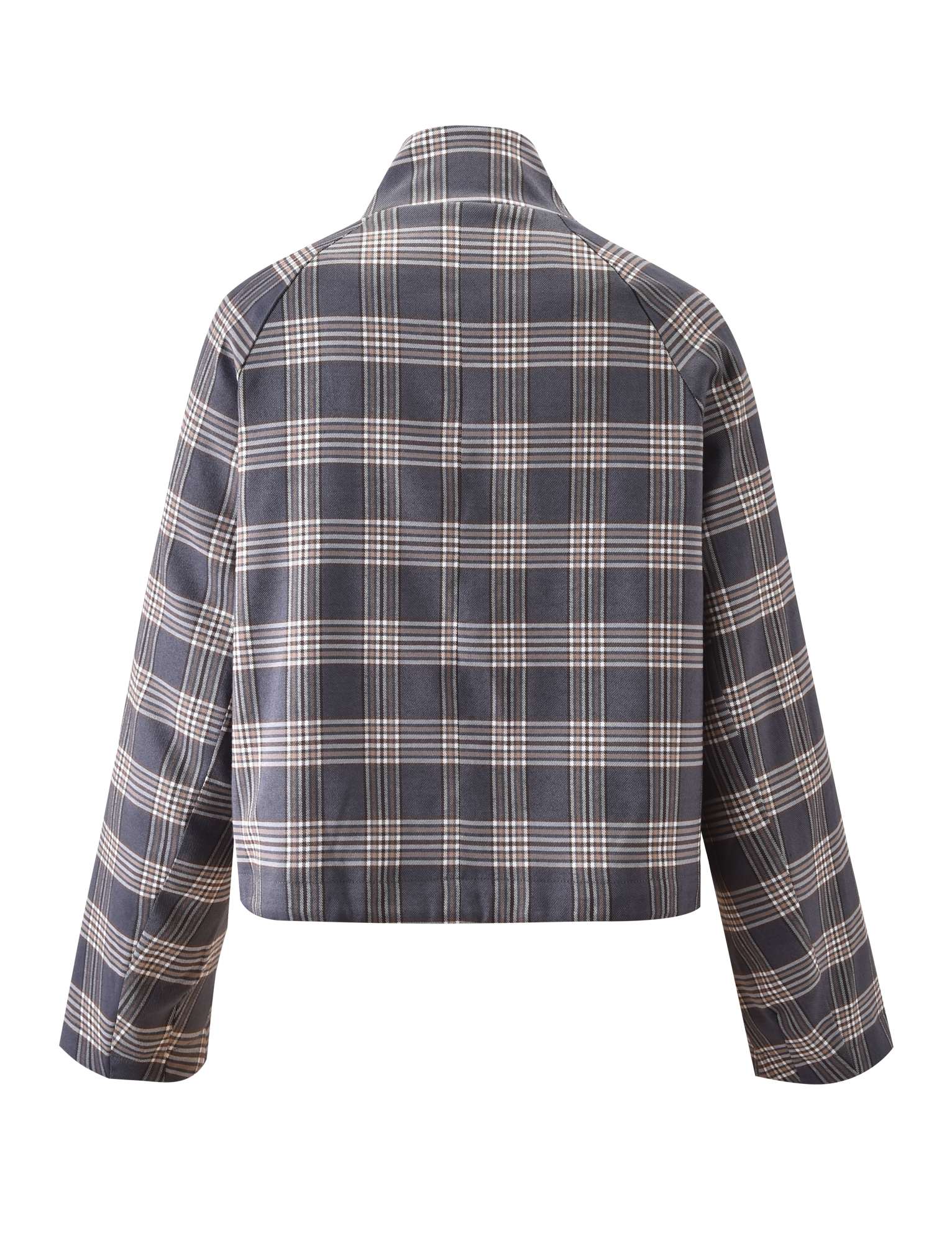 LENNEX JACKET - GREY CHECK - Image 9