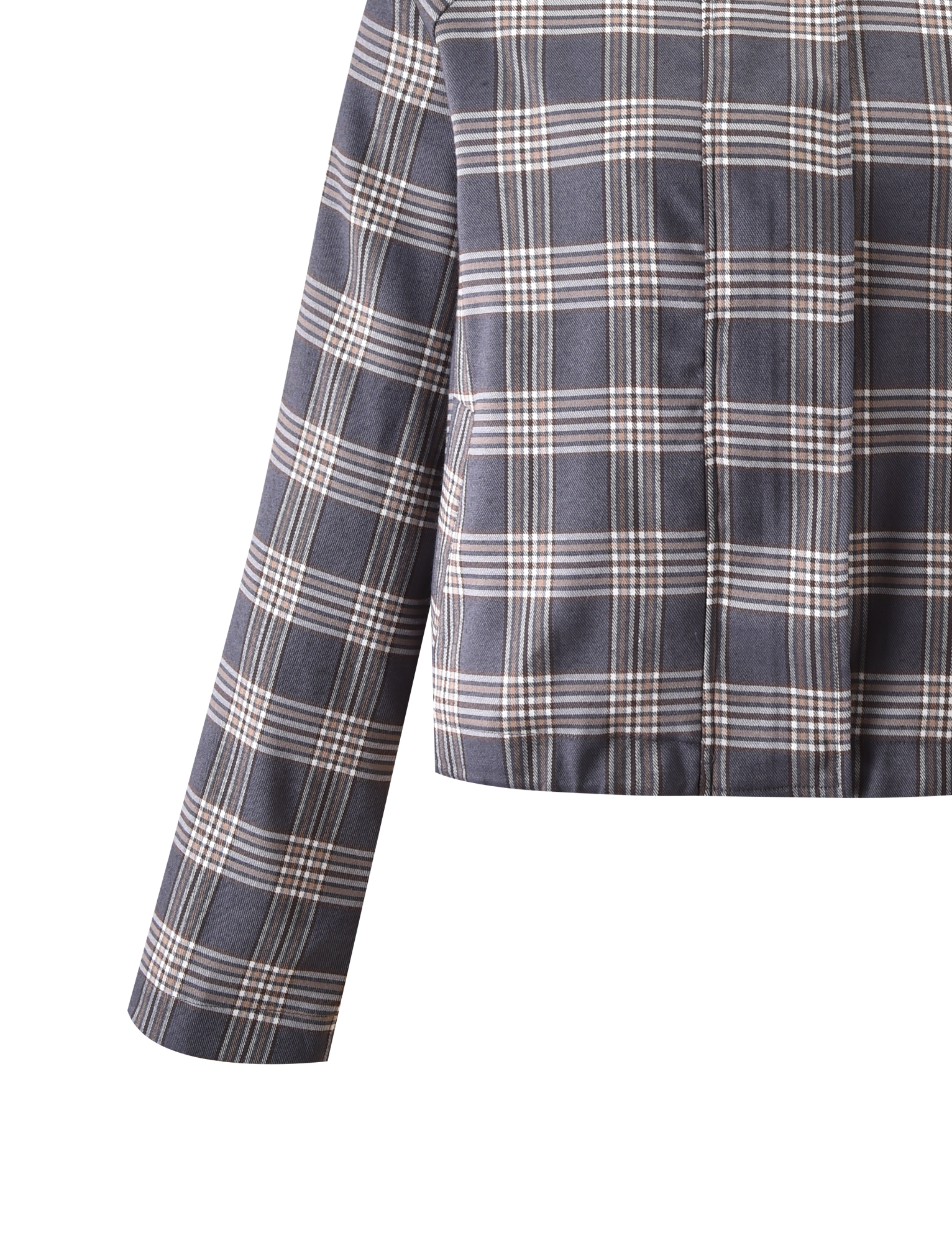 LENNEX JACKET - GREY CHECK - Image 10