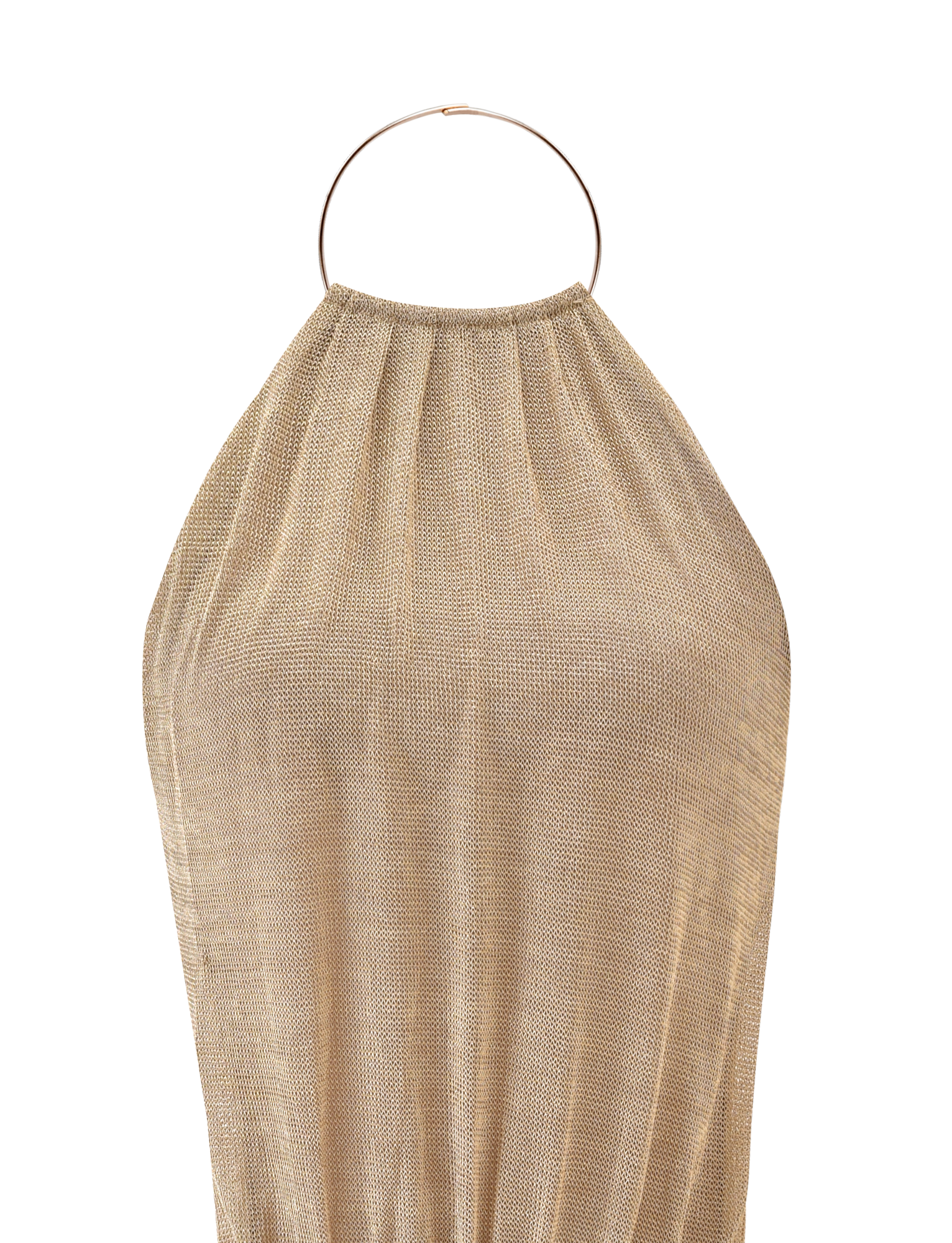 EVANNA MINI DRESS - GOLD - Image 10