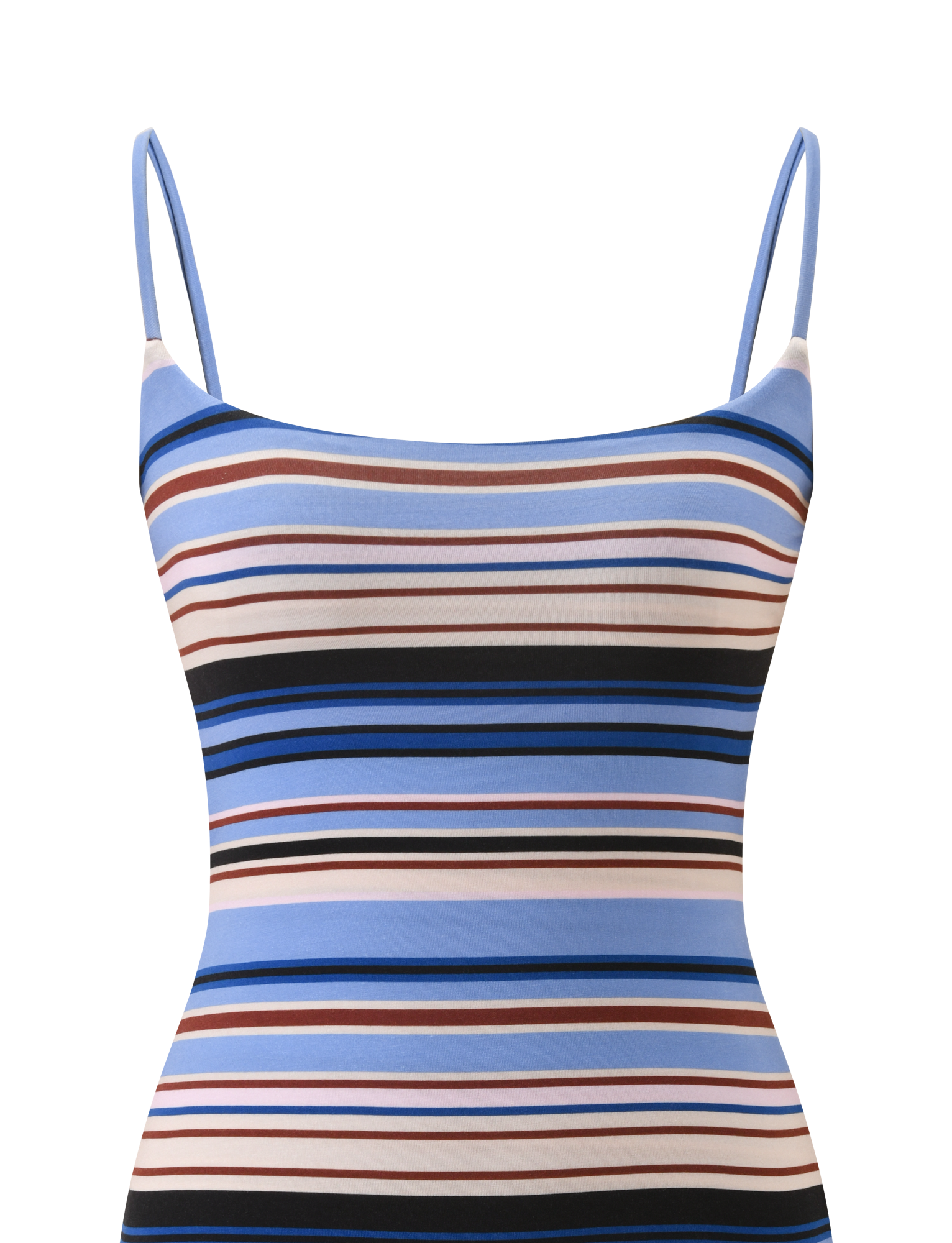 MINERVA MINI DRESS - BLUE STRIPE - Image 7