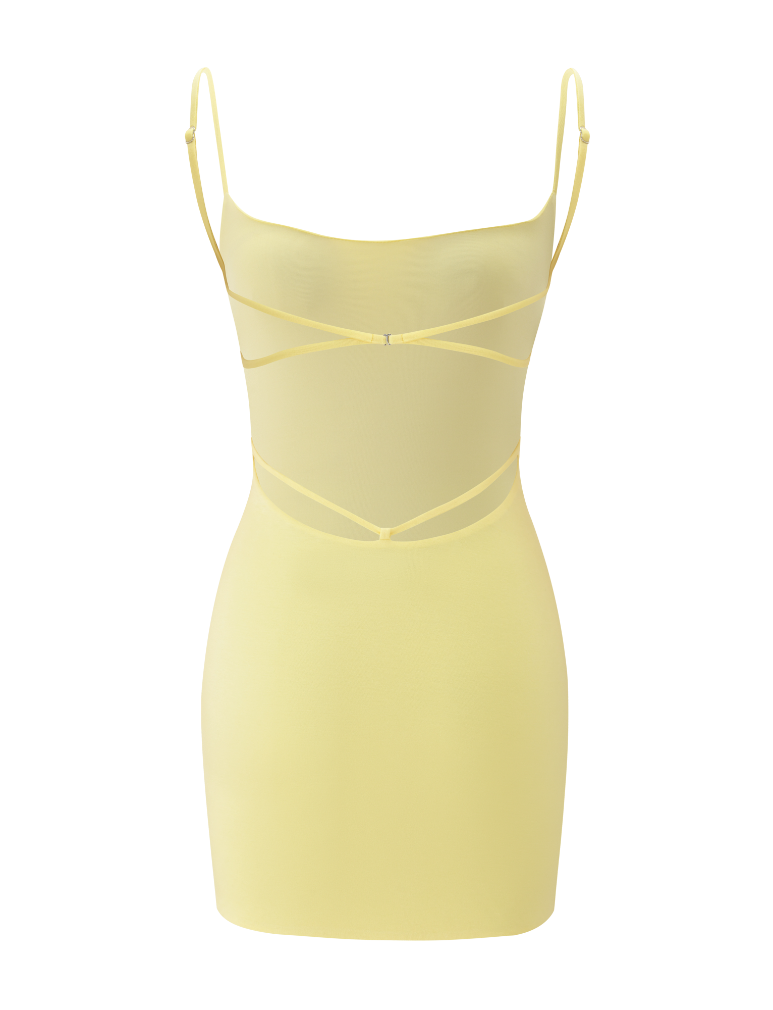 MINERVA MINI DRESS - BUTTER YELLOW - Image 8