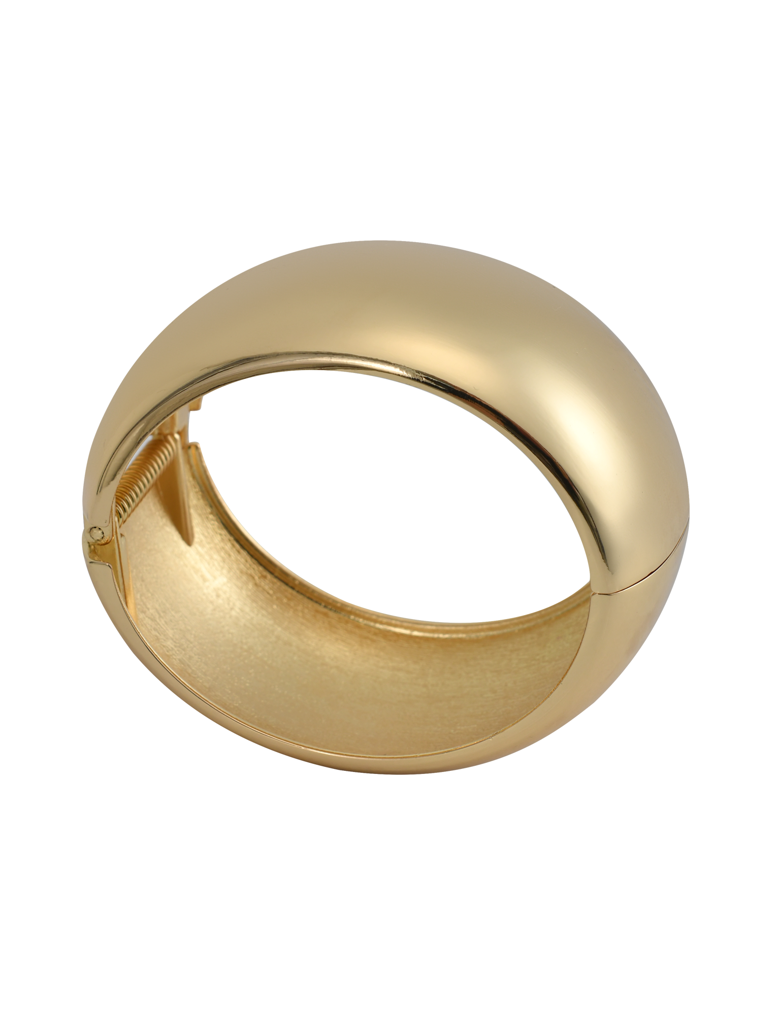 MIRAH CHUNKY BANGLE - GOLD - Image 8