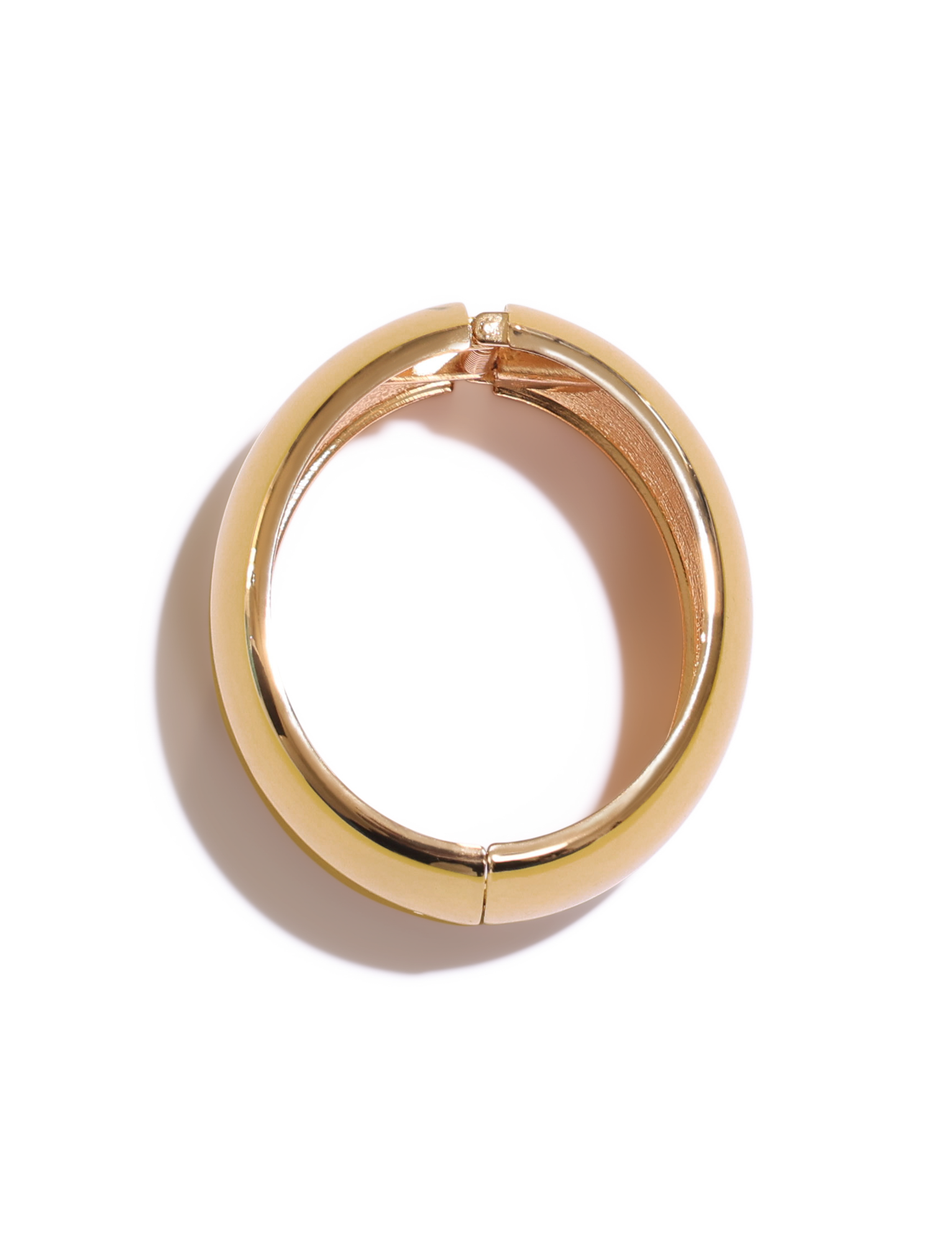 MIRAH CHUNKY BANGLE - GOLD - Image 6