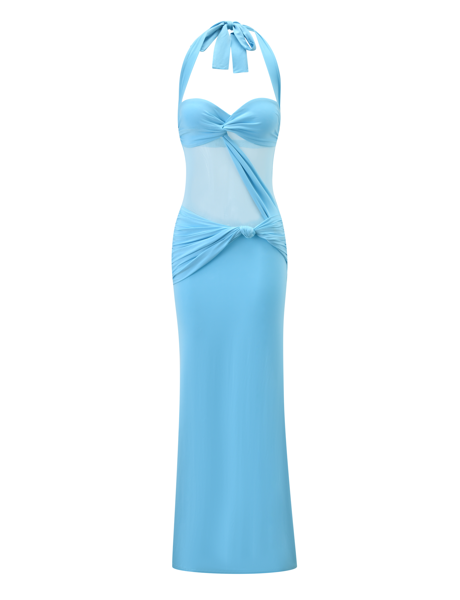 DAPHNIA DRESS - AQUA - Image 9