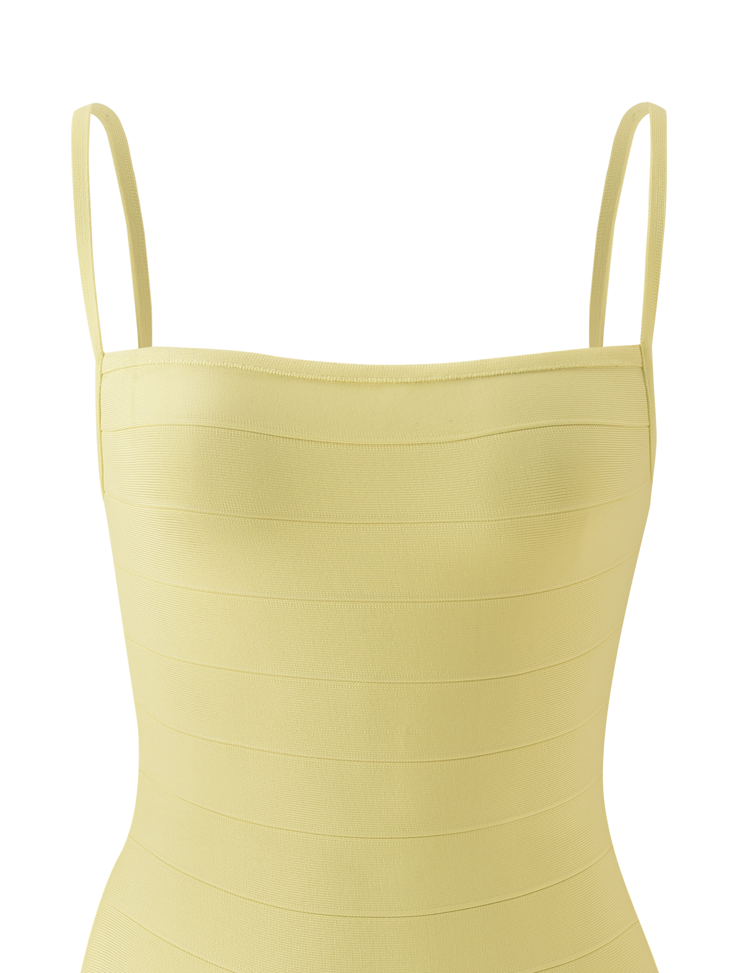 MIDORI BANDAGE DRESS - YELLOW - Image 8