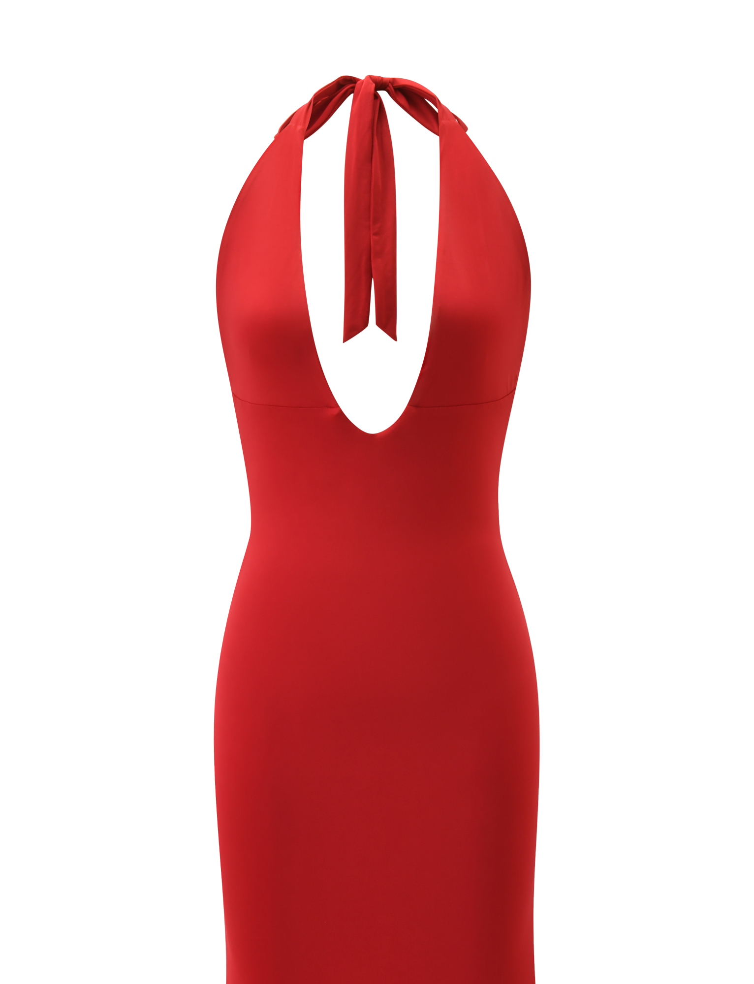 SOLYNE MAXI DRESS - RED - Image 9