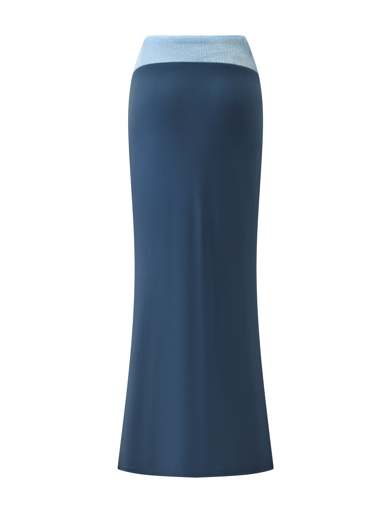 THARA MAXI SKIRT - SLATE BLUE - Image 9