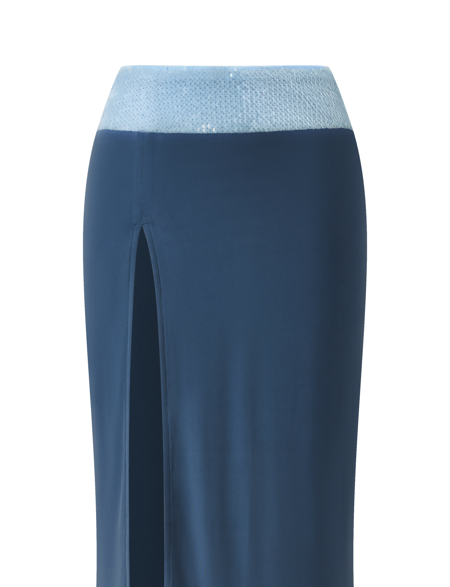 THARA MAXI SKIRT - SLATE BLUE - Image 10