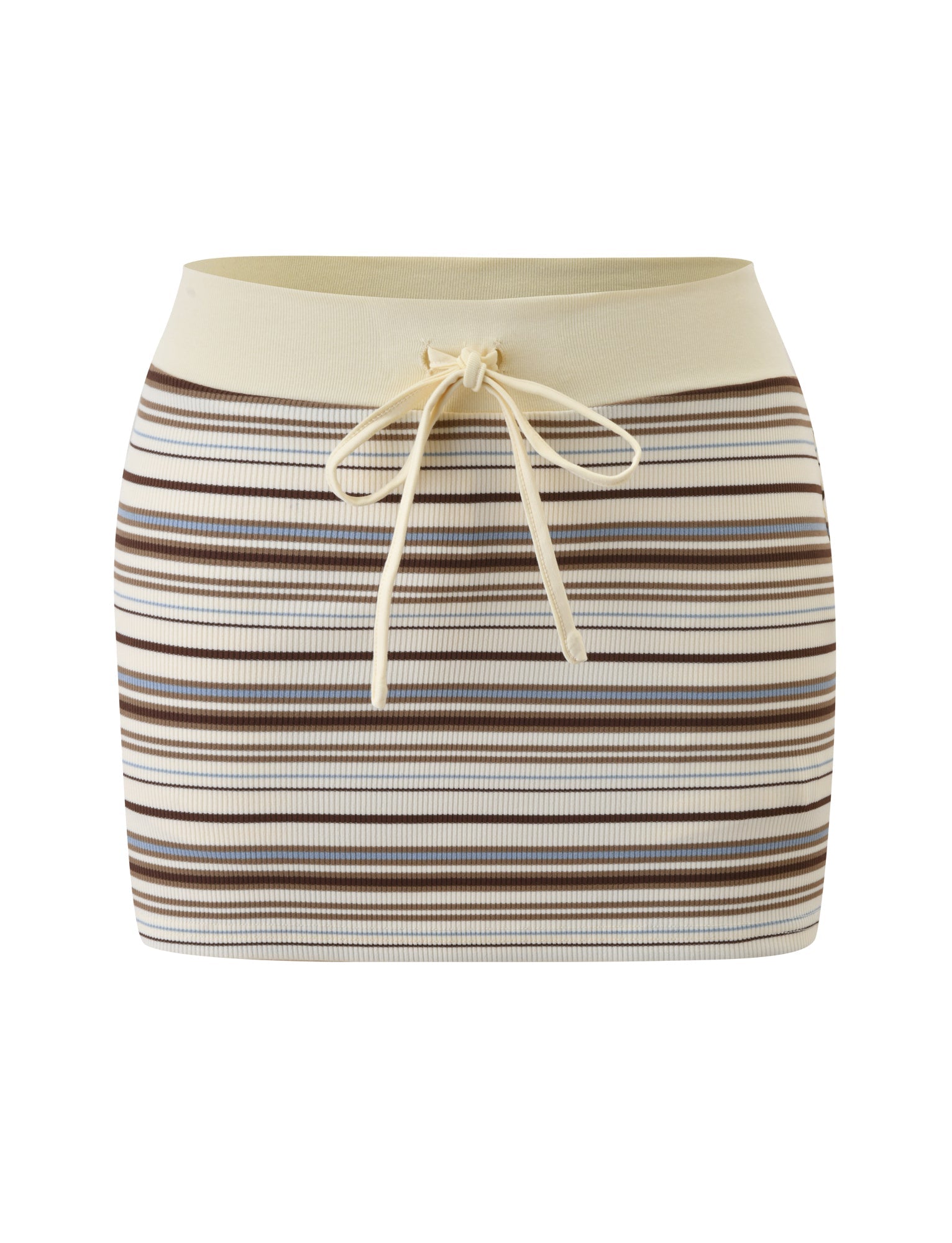 KAYDIN SKORT - CREAM STRIPE - Image 7