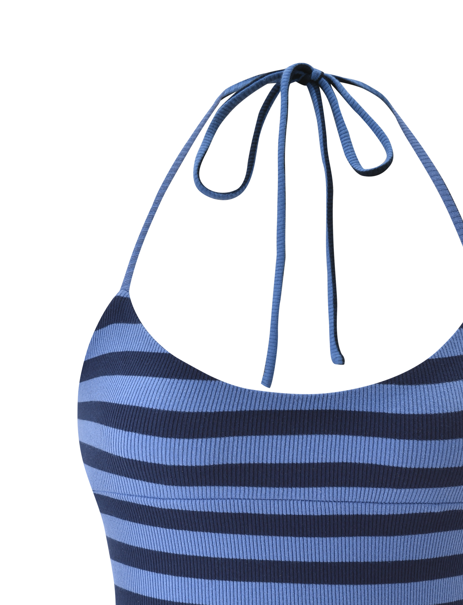 CERYS RIB TOP - BLUE NAVY STRIPE - Image 10