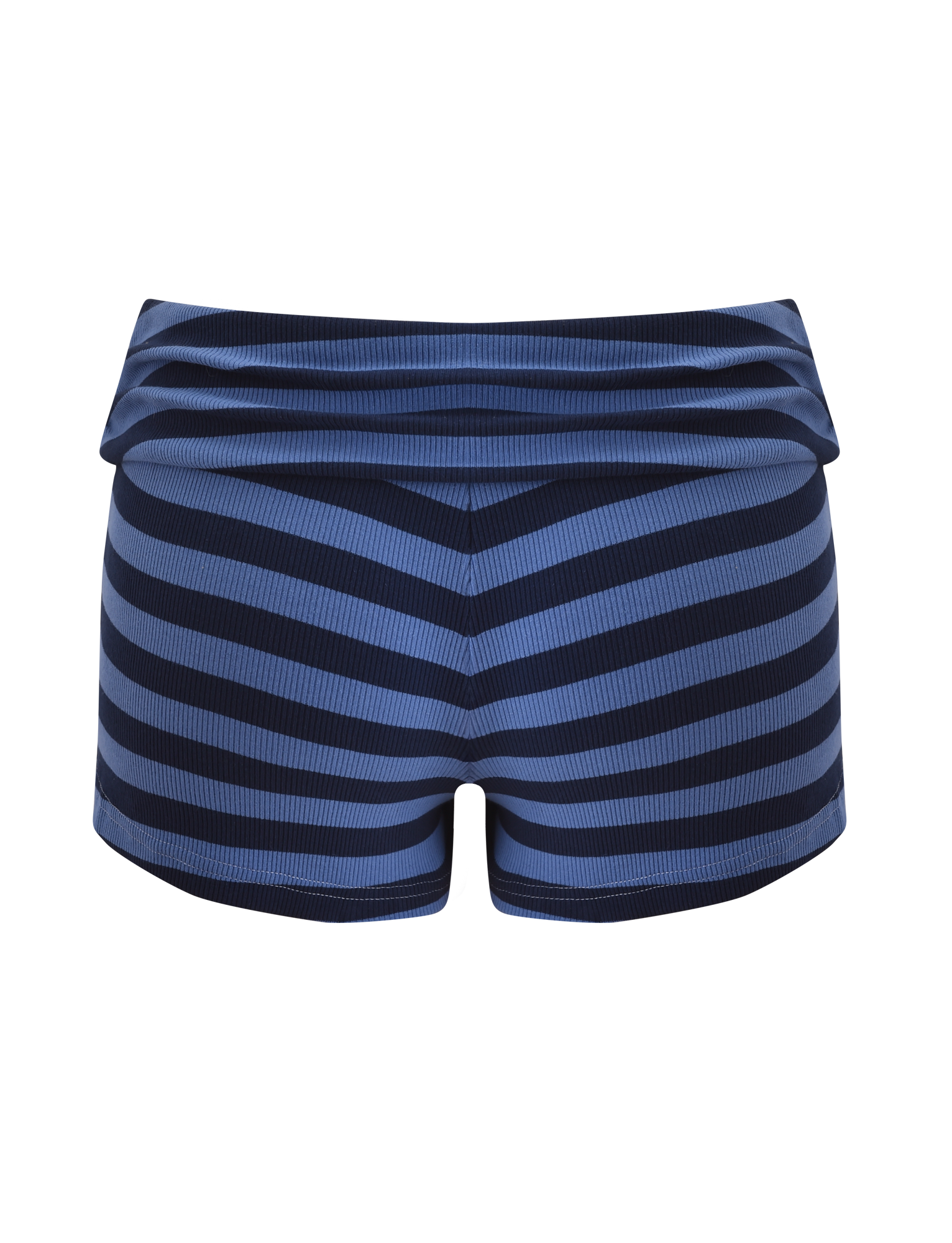 CERYS RIB SHORT - BLUE NAVY STRIPE - Image 9