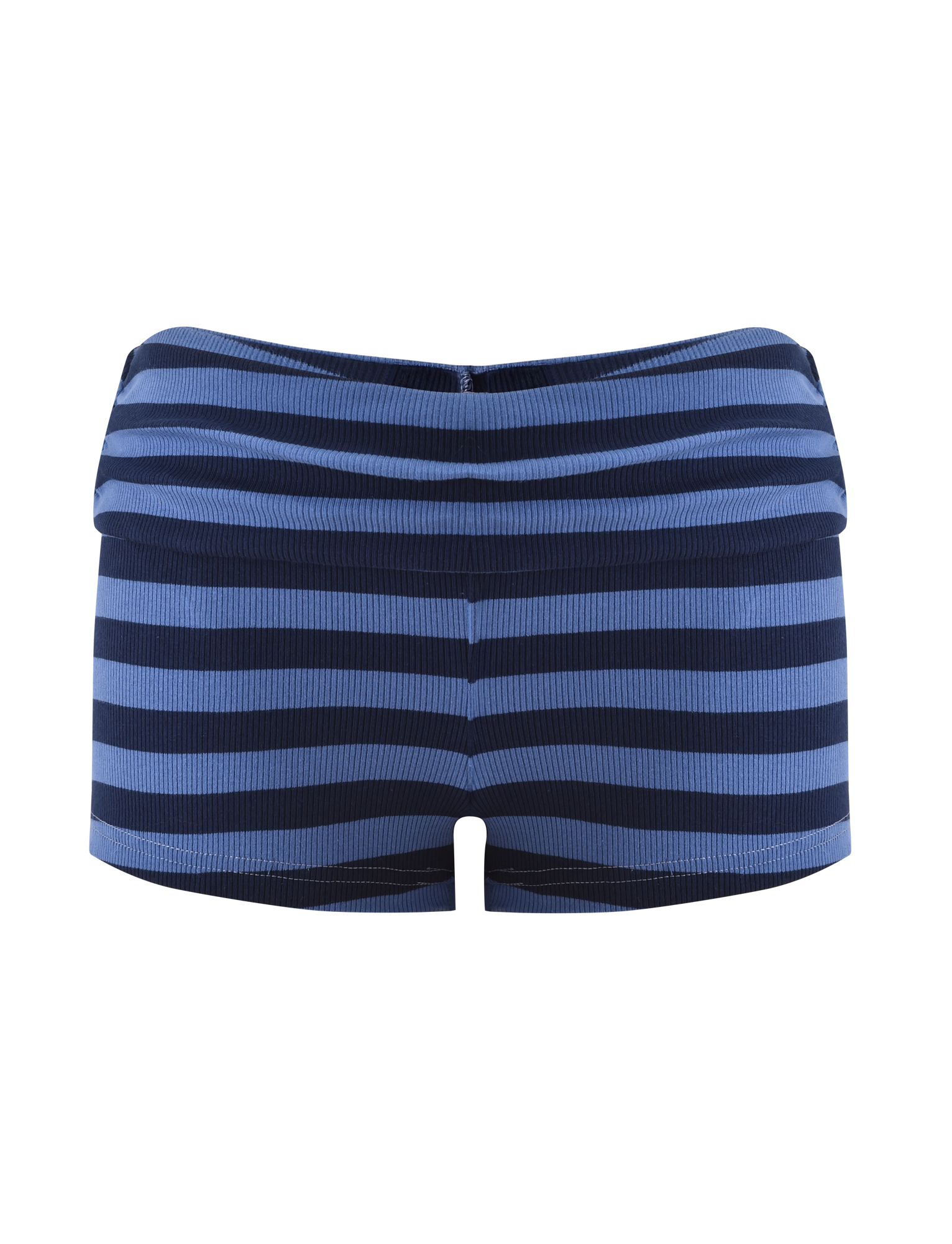 CERYS RIB SHORT - BLUE NAVY STRIPE - Image 7