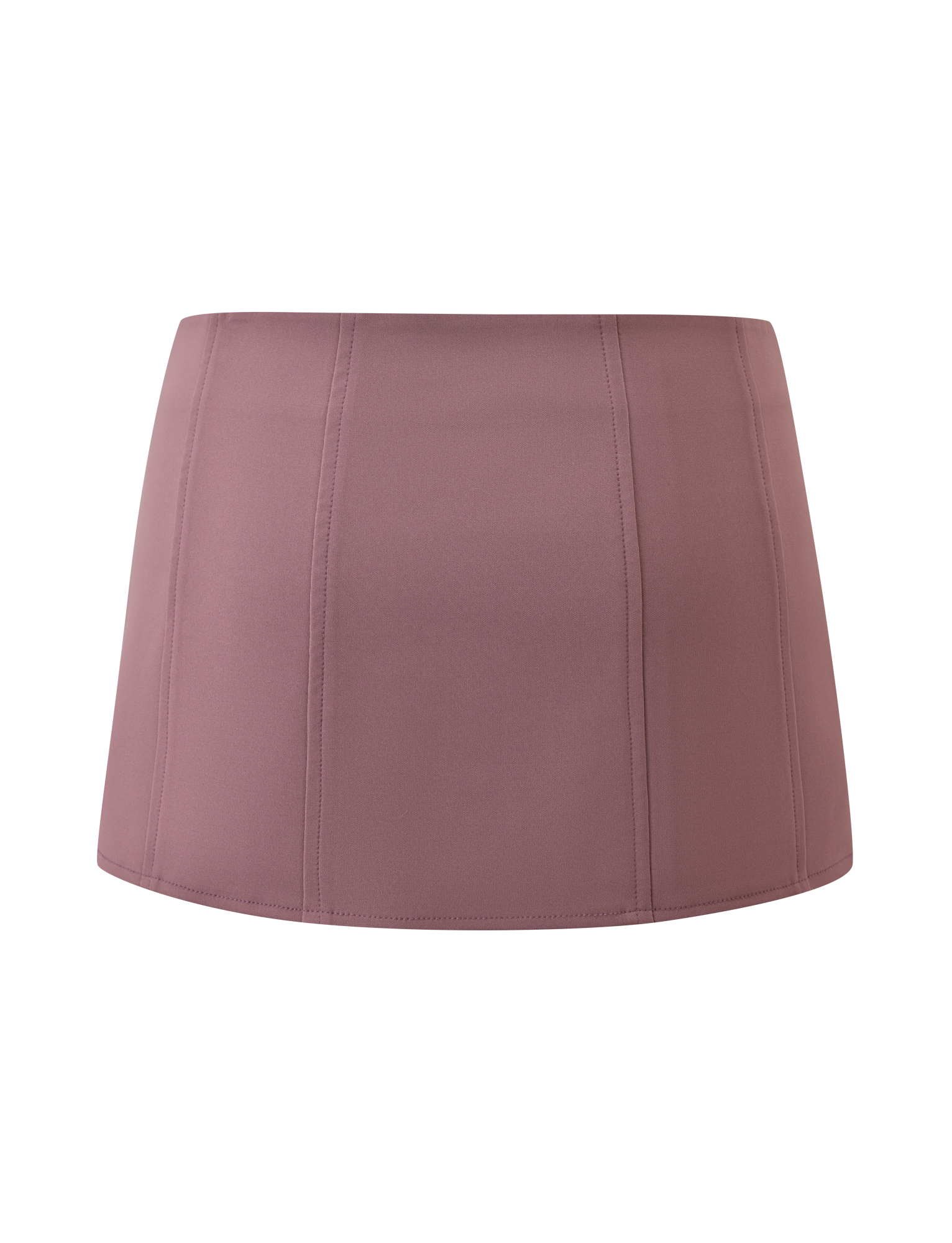 MARGARITA LACE MINI SKIRT - BROWN - Image 8