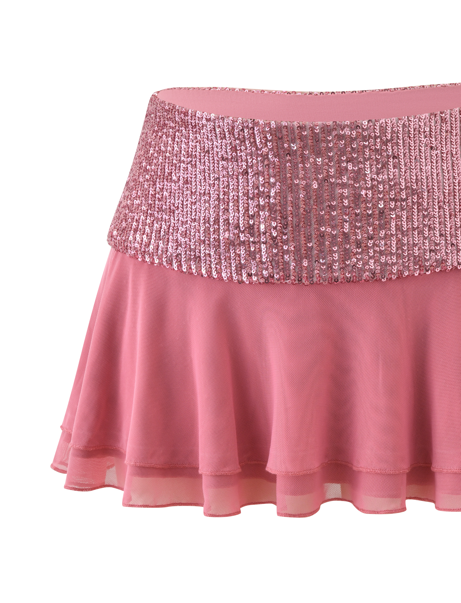 SYLA MINI SKIRT - ROSE - Image 9