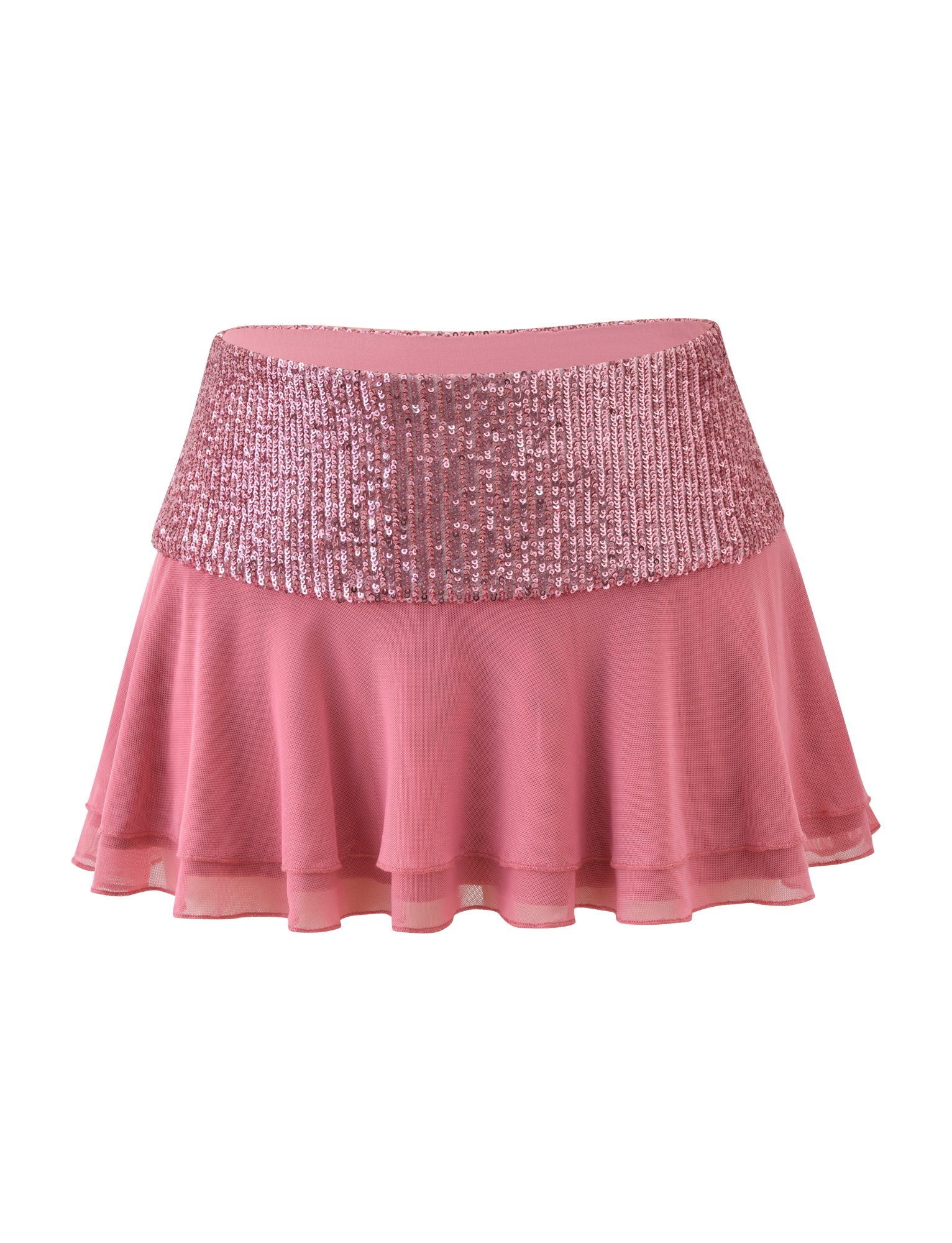 SYLA MINI SKIRT - ROSE - Image 7