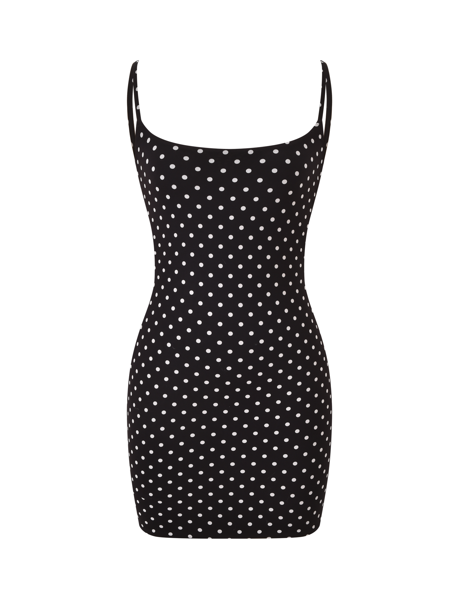 MINERVA MINI DRESS 2.0 - BLACK POLKA DOT - Image 6