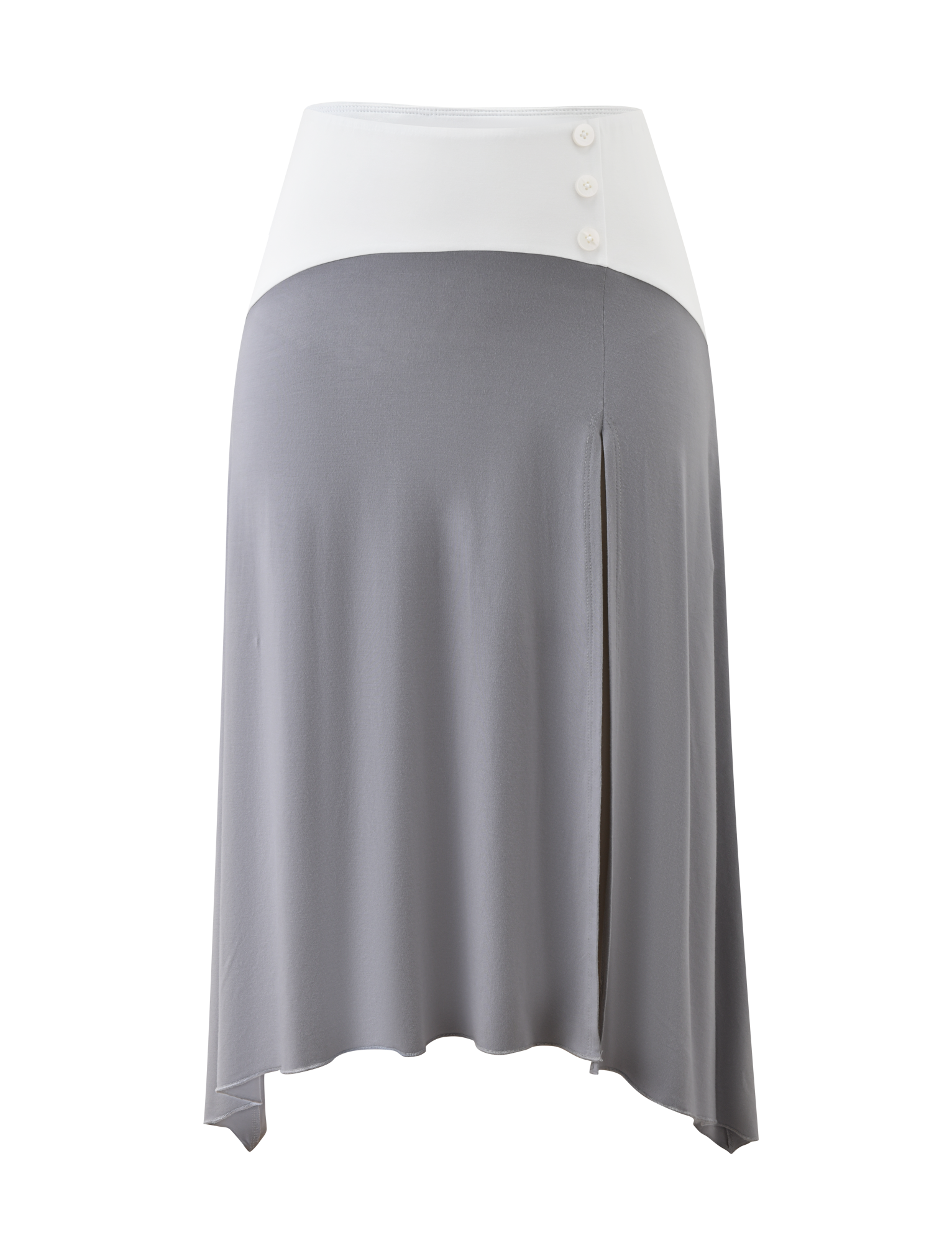 ALYSSA HI LO SKIRT - GREY - Image 5