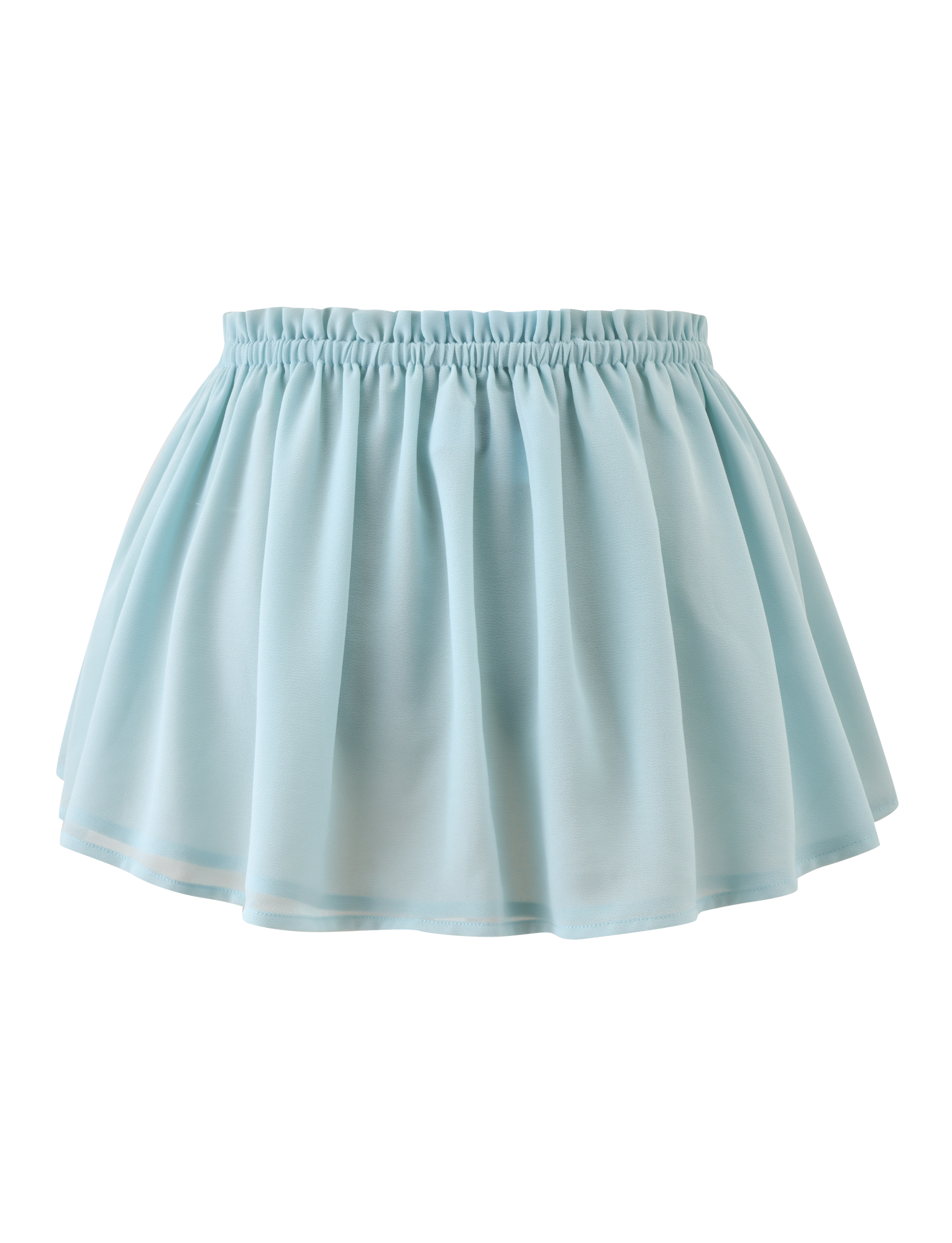 VEDA RUCHED MINI SKIRT - SEAFOAM - Image 8