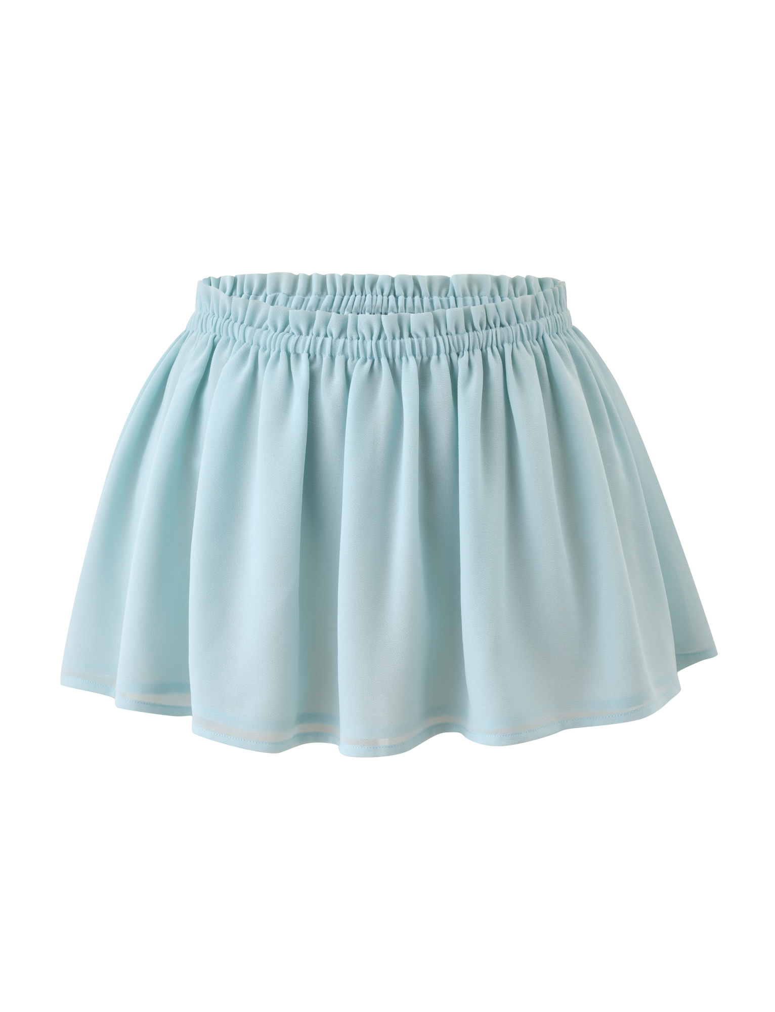 VEDA RUCHED MINI SKIRT - SEAFOAM - Image 7