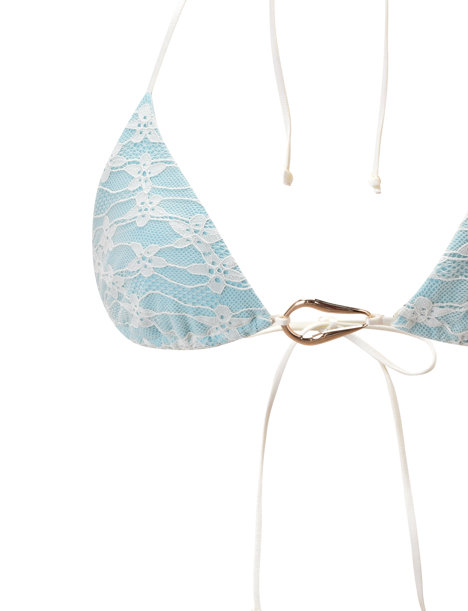 SIKA BIKINI TOP - BLUE LACE - Image 10
