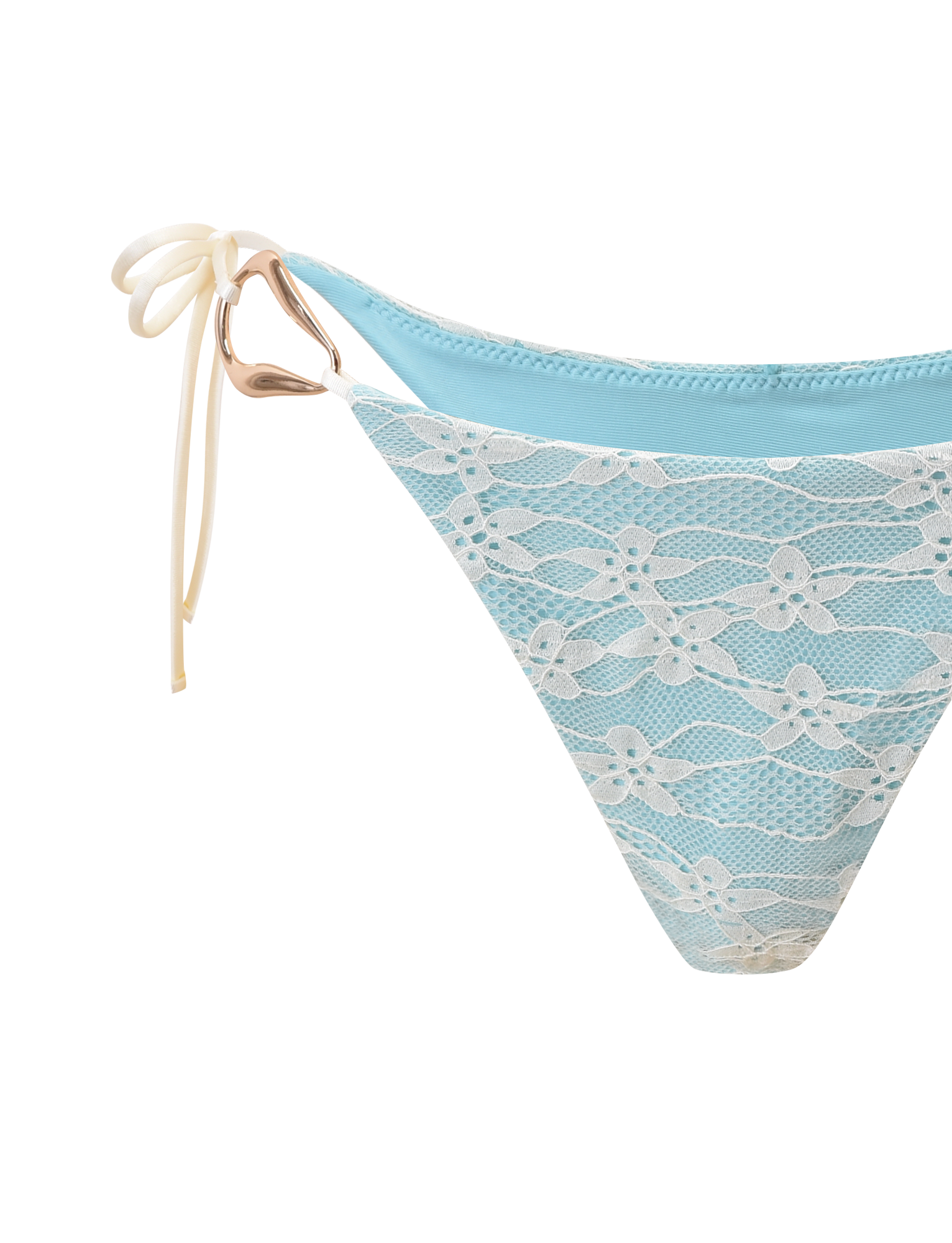 SIKA BIKINI BOTTOM - BLUE LACE - Image 10