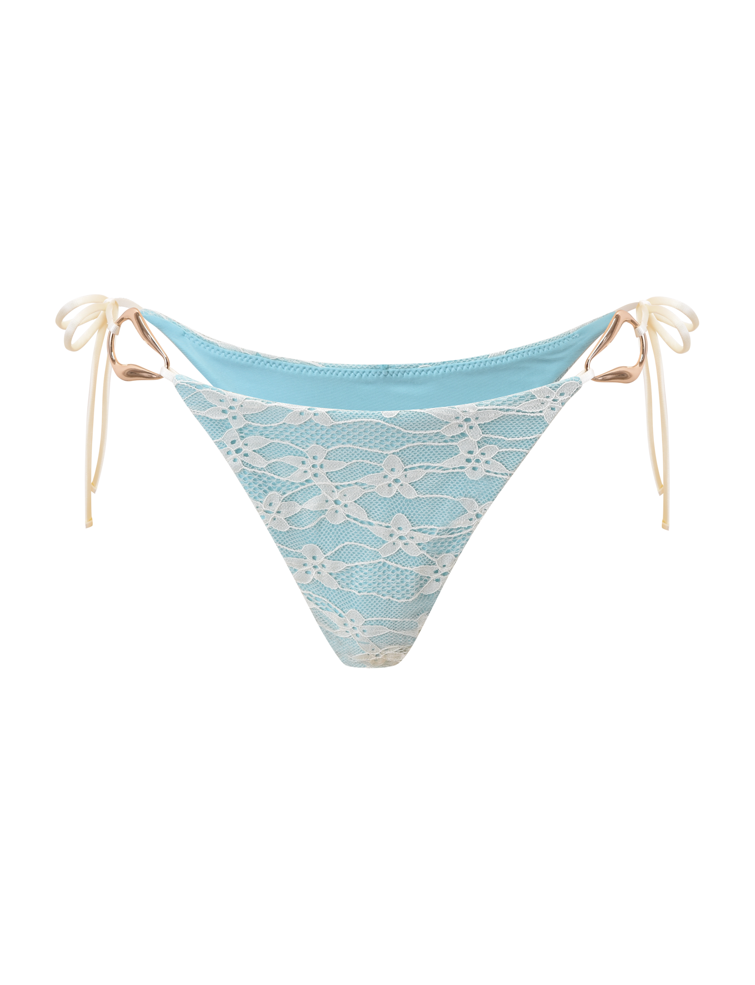 SIKA BIKINI BOTTOM - BLUE LACE - Image 8