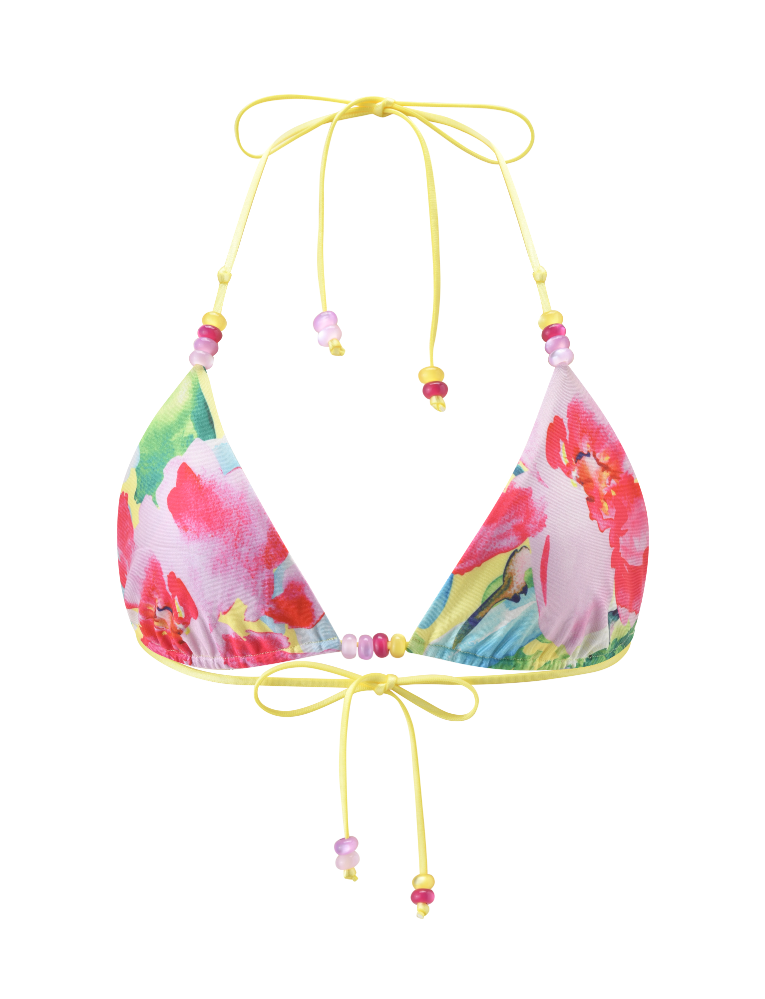 FINLEA REVERSIBLE BIKINI TOP - GARDEN DAIQUIRI FLORAL - Image 9