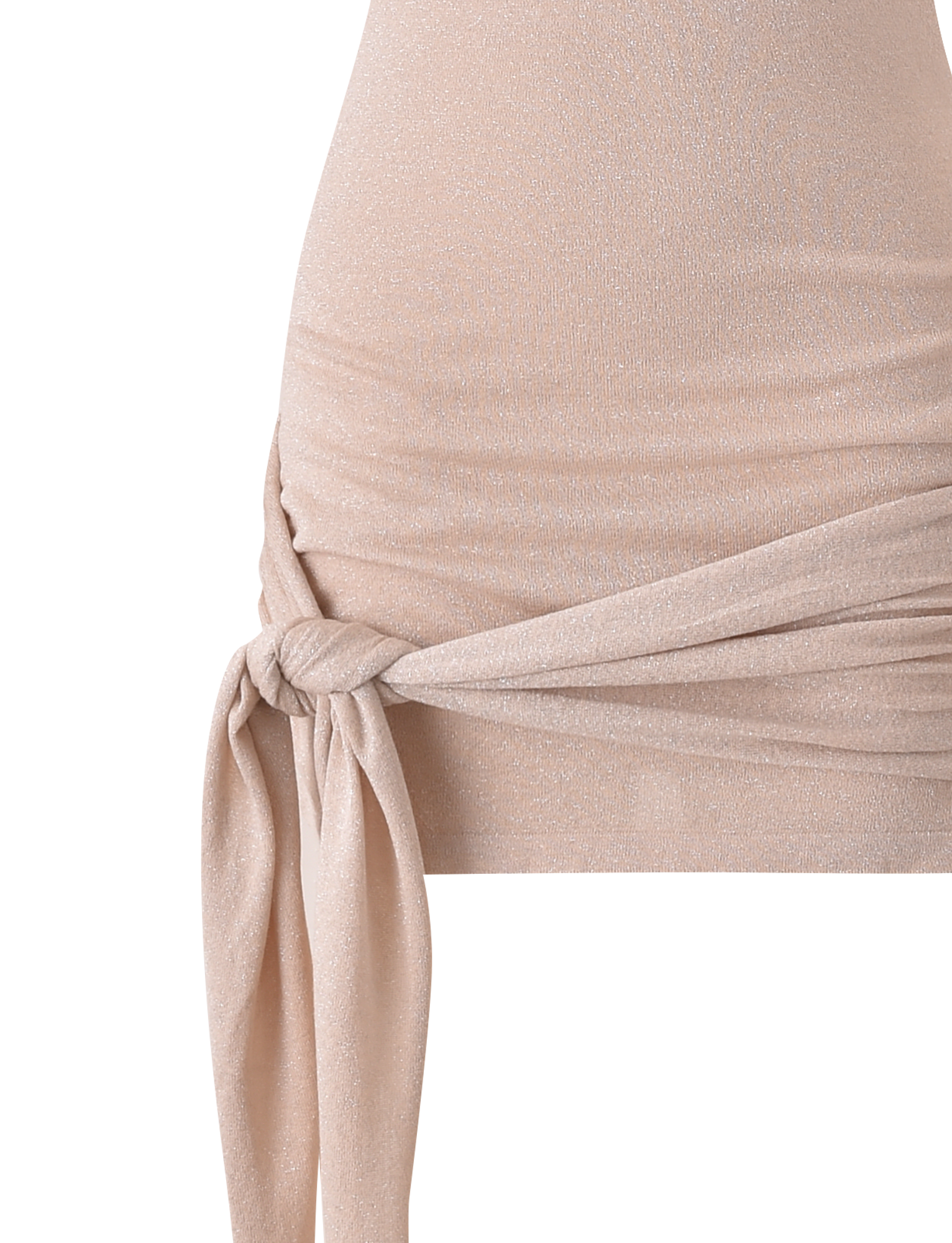 SOTERA KNIT MINI DRESS - GOLD - Image 8