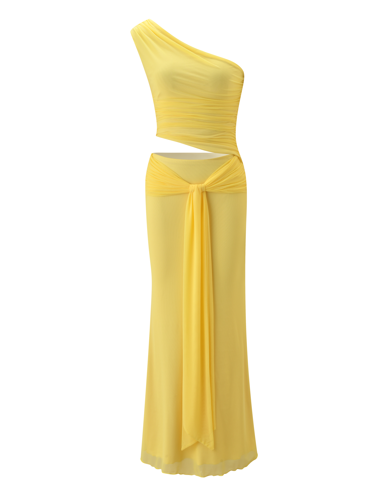 COBI 2.0 MAXI DRESS - BUTTER YELLOW - Image 4