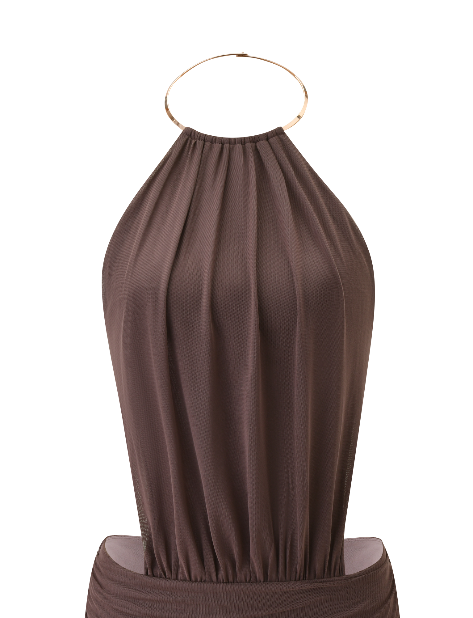 EVANNA MINI DRESS - MOCHA - Image 9