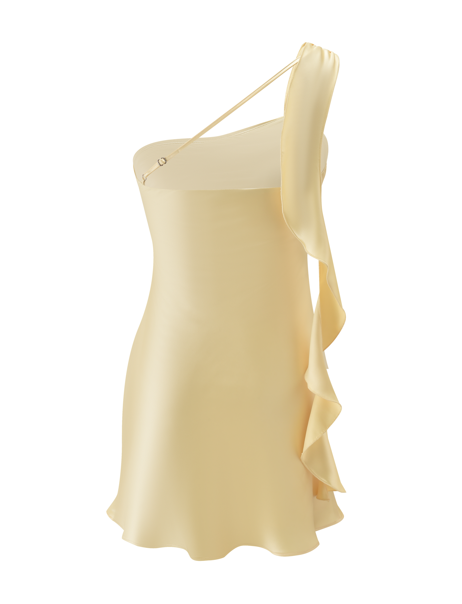 RAINEY MINI DRESS - BUTTER - Image 7
