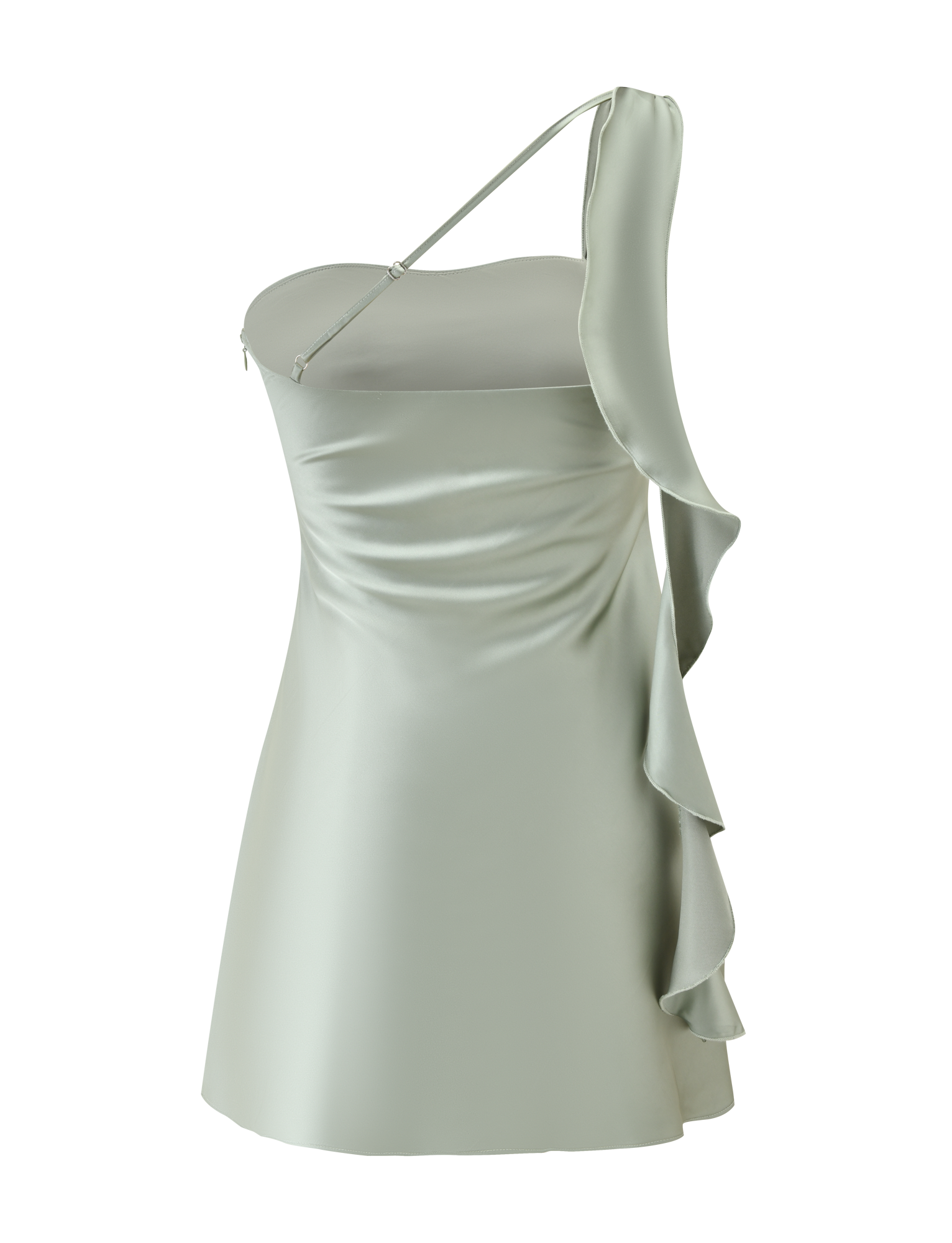 RAINEY MINI DRESS - PISTACHIO - Image 7