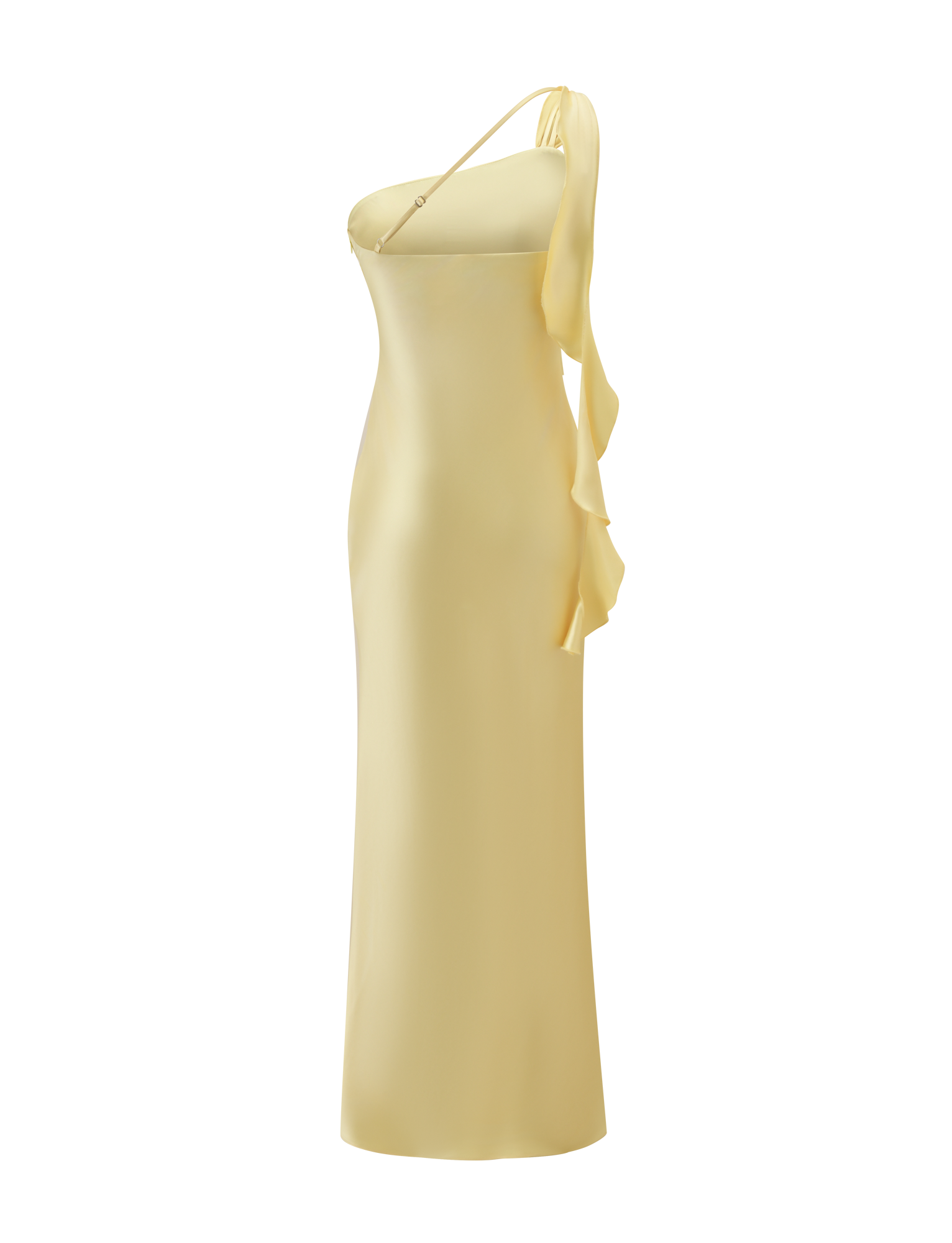 RAINEY MAXI DRESS - BUTTER YELLOW - Image 9
