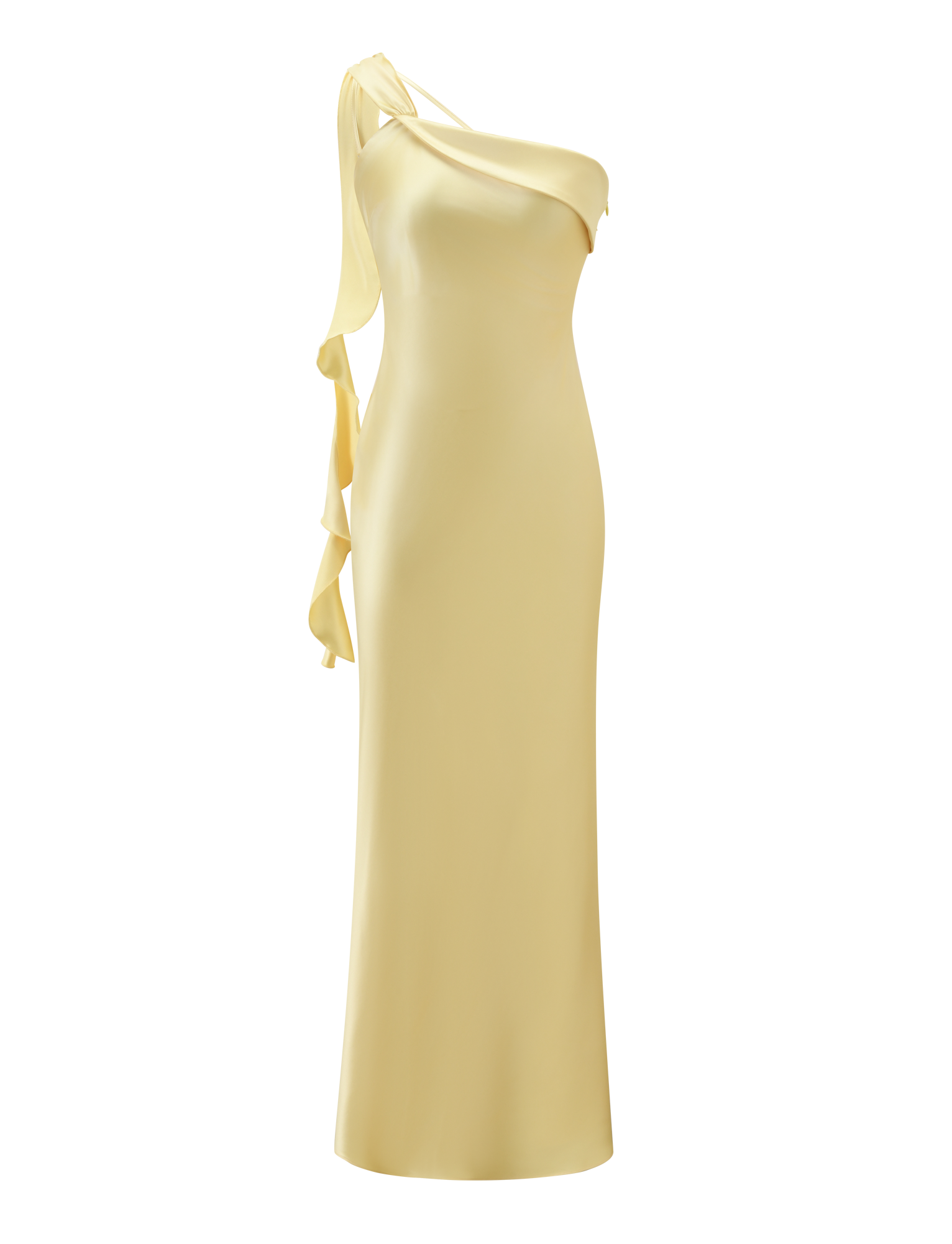 RAINEY MAXI DRESS - BUTTER YELLOW - Image 8