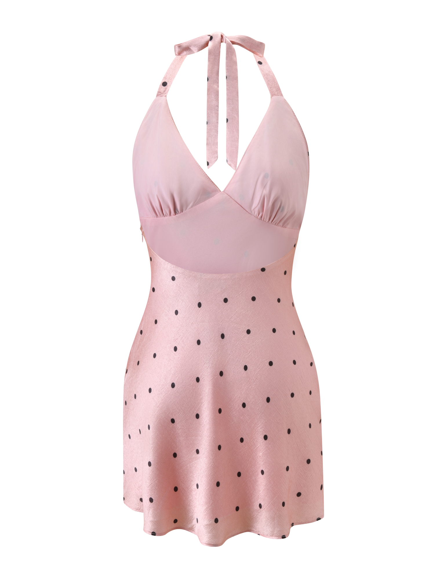 CINCIE MINI DRESS - PINK DOT - Image 8