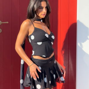 AYDIN MINI SKIRT - BLACK