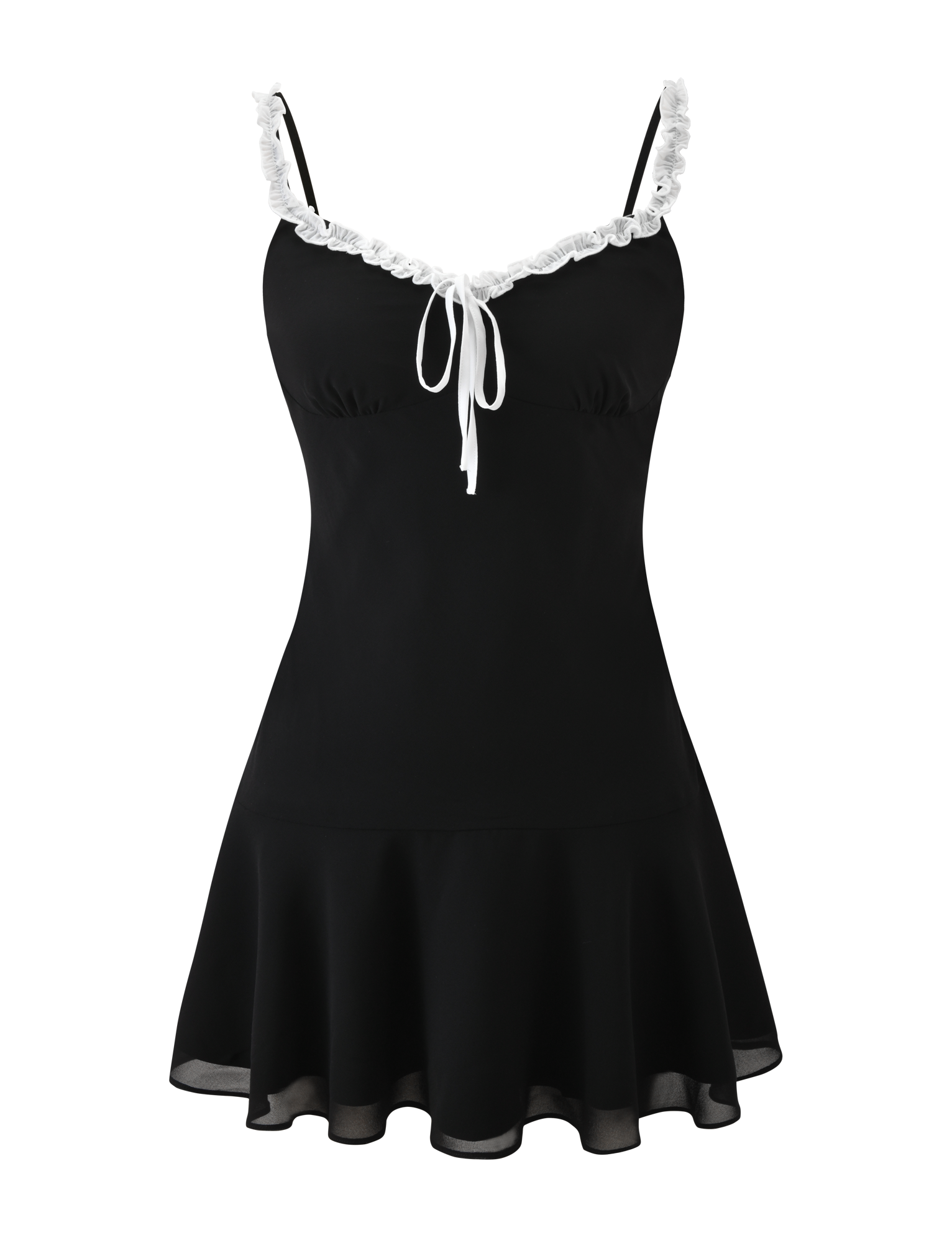 ARIANNE MINI DRESS - BLACK - Image 5
