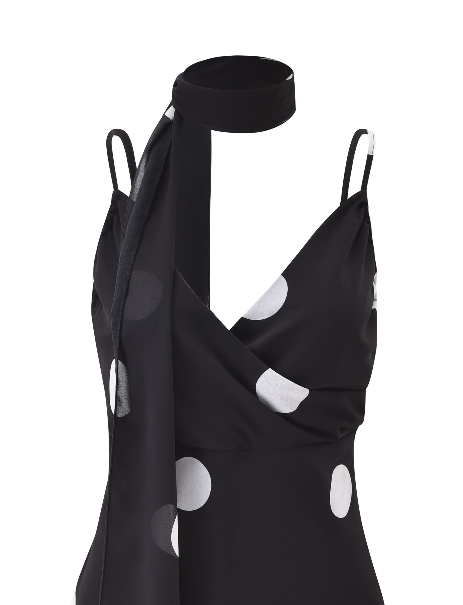 AYDIN SCARF TOP - BLACK - Image 10