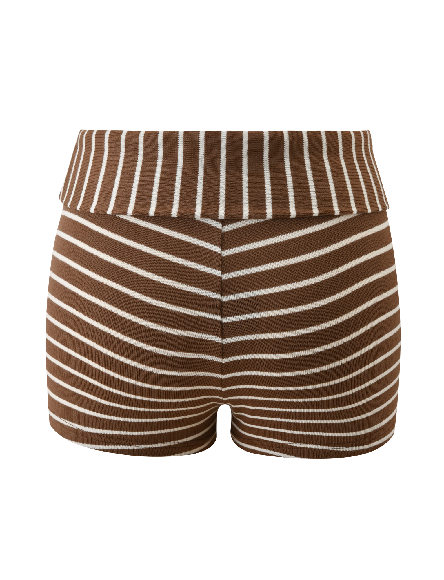 BODE STRIPED SHORT - CREAM/BROWN STRIPE - Image 9